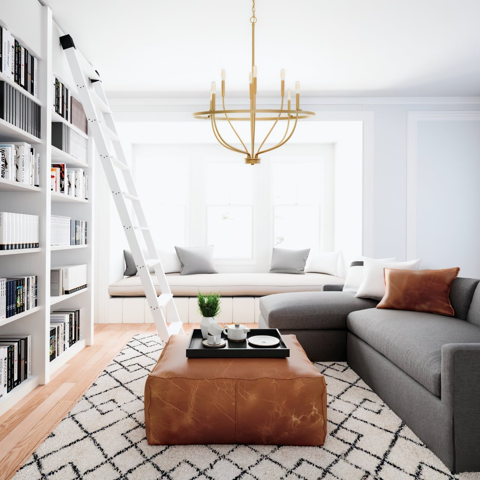 Cisoriel Classic Brass Chandelier - Letslighting