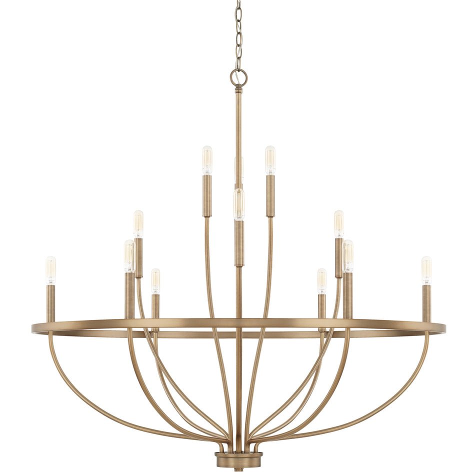 Cisoriel Classic Brass Chandelier - Letslighting