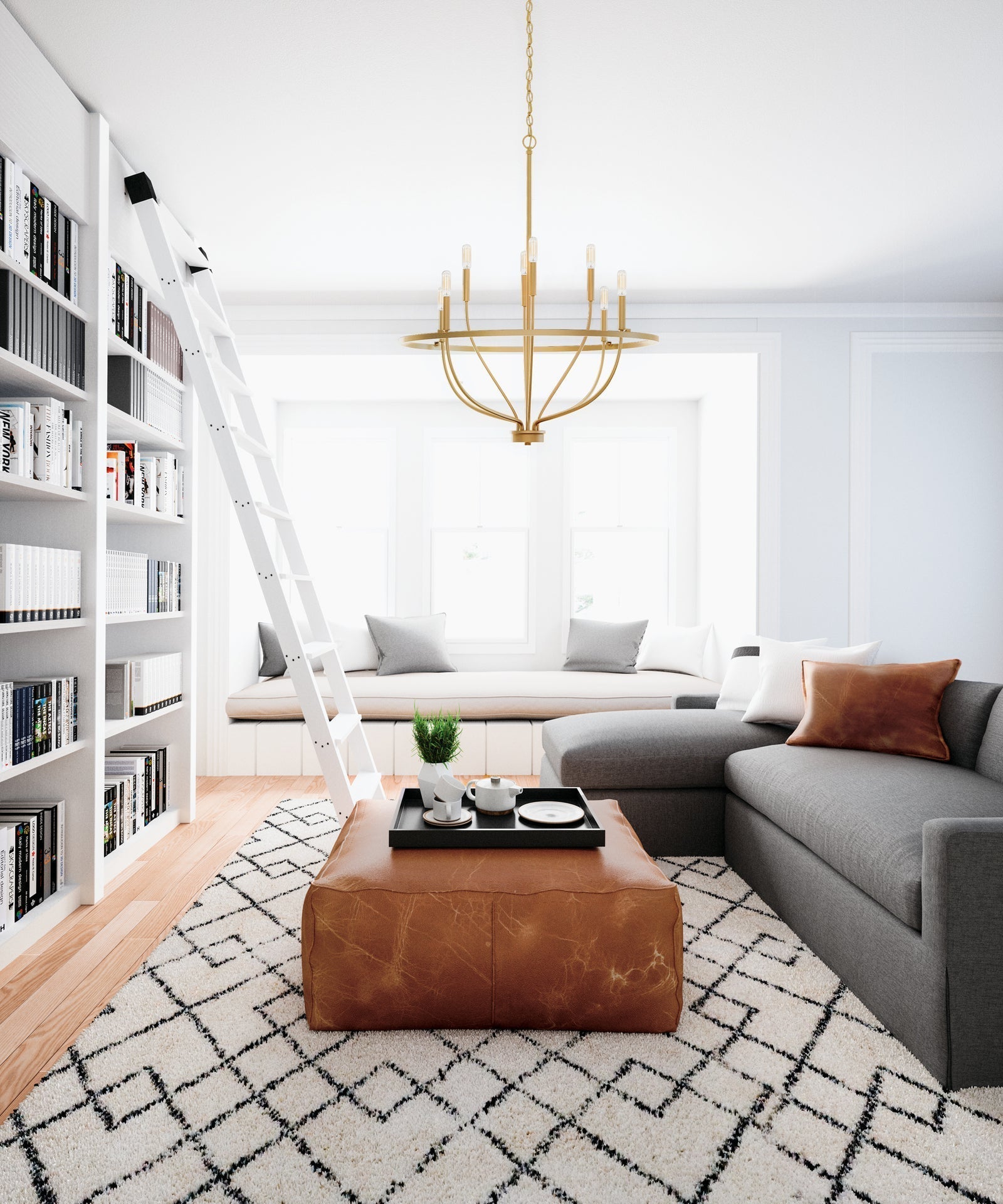 Cisoriel Classic Brass Chandelier - Letslighting