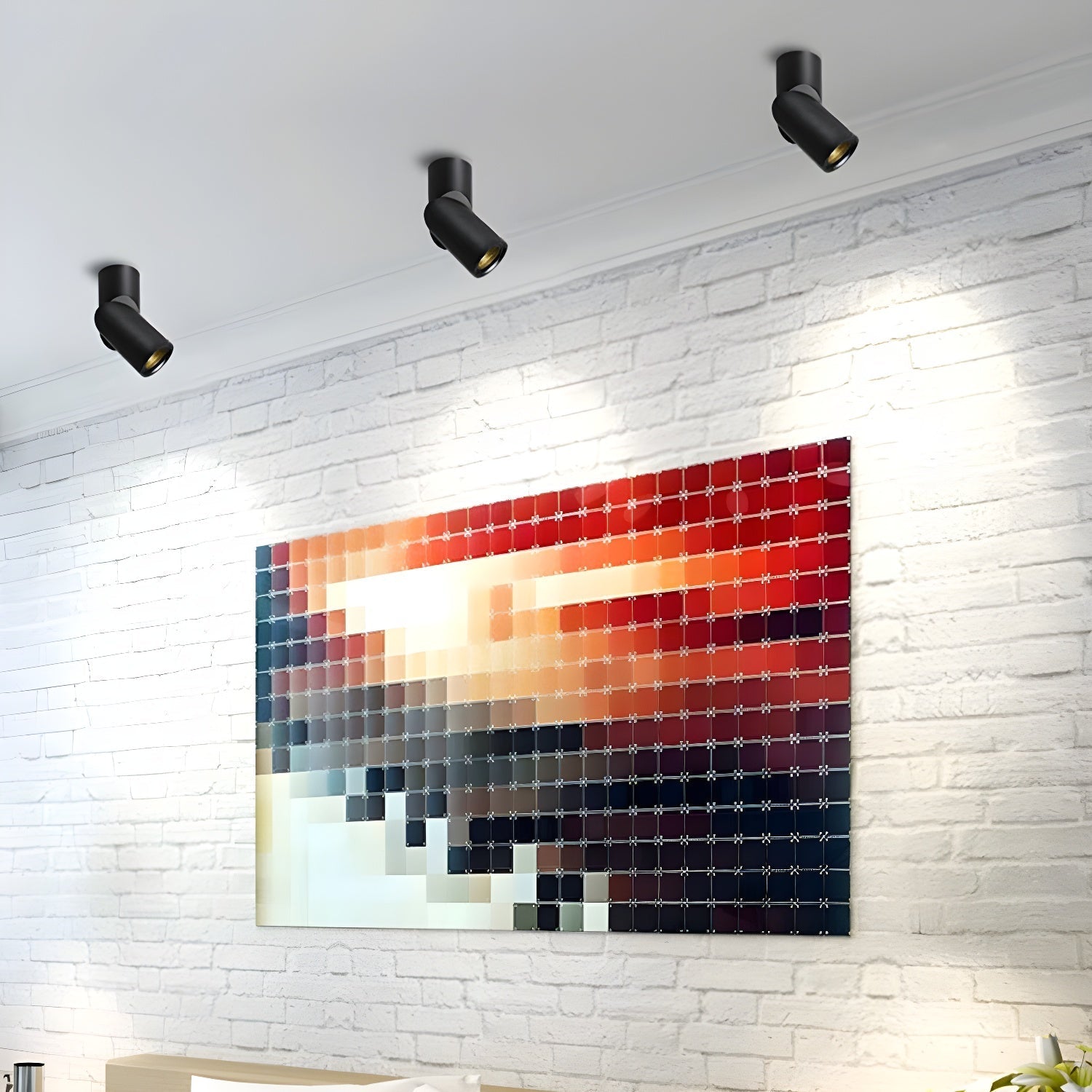 Ivinir Modern Minimalist Pivot Surface Downlight Ceiling lamp - Letslighting