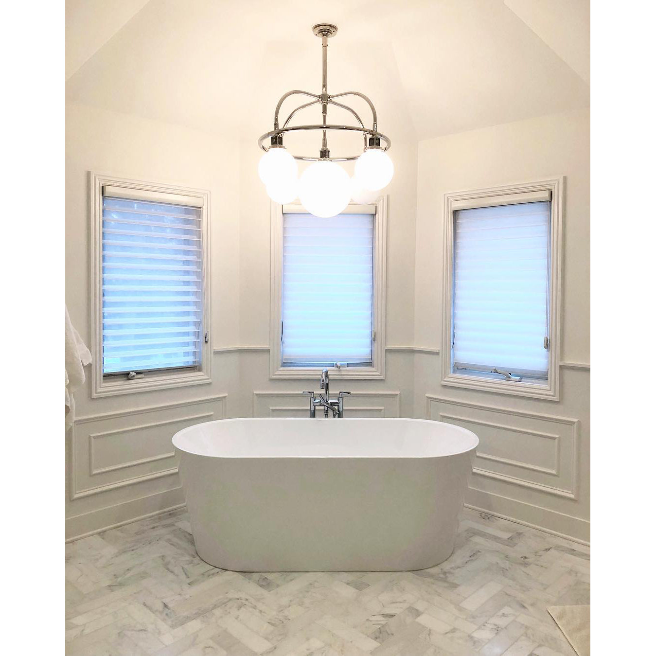 Vathea Modern Minimalist Glass Chandelier - Letslighting