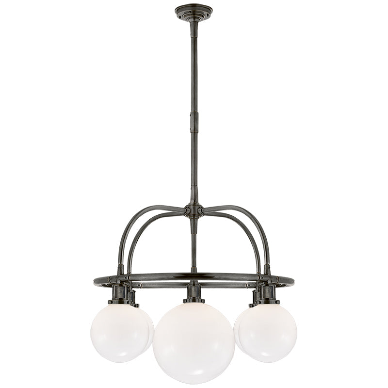 Vathea Modern Minimalist Glass Chandelier - Letslighting