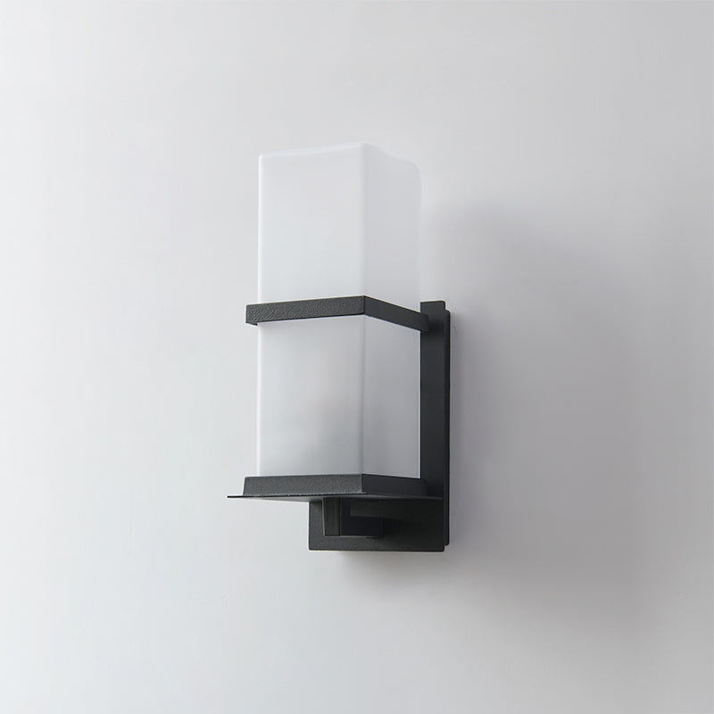 Ishaaris Modern Minimalist Outdoor Glass Wall Light - Letslighting