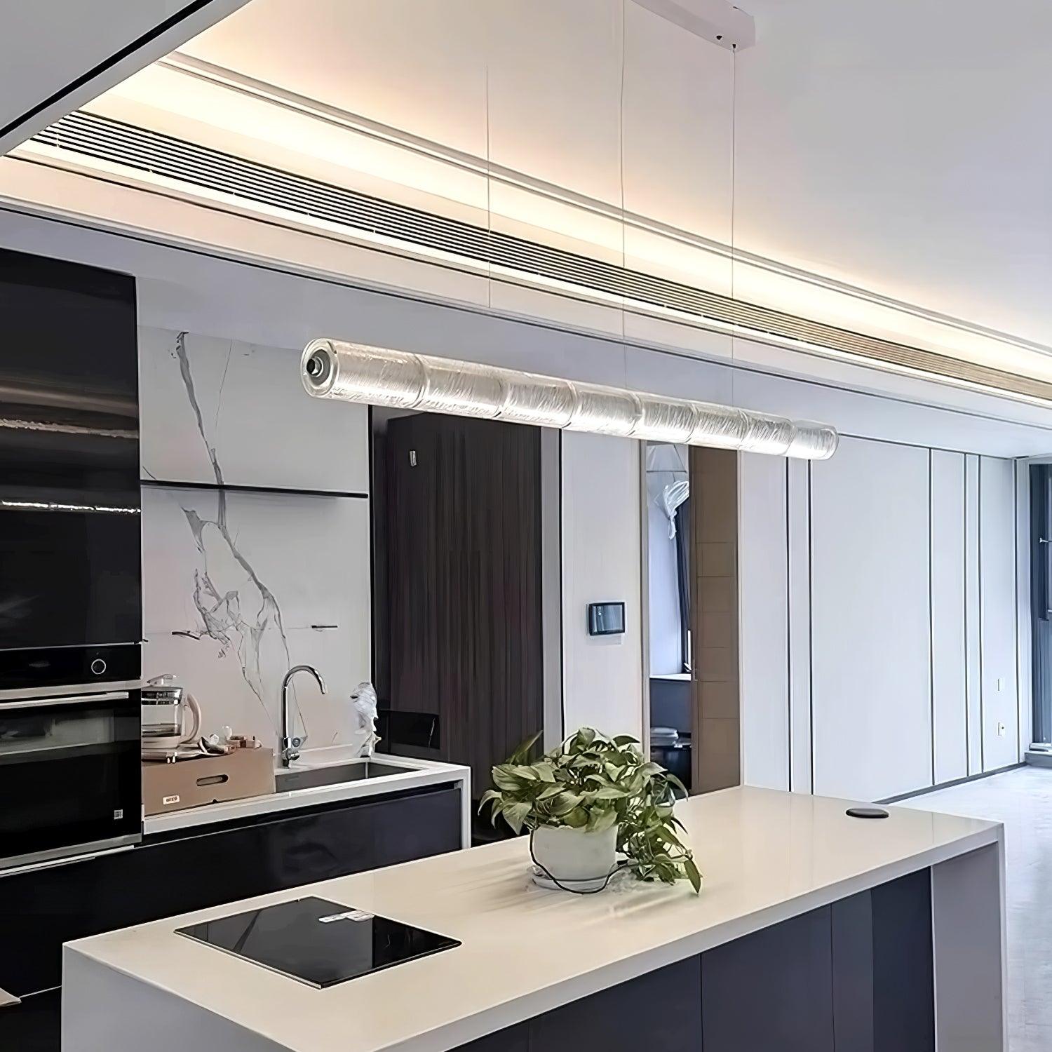 Lyliris Glass Linear Pendant Light