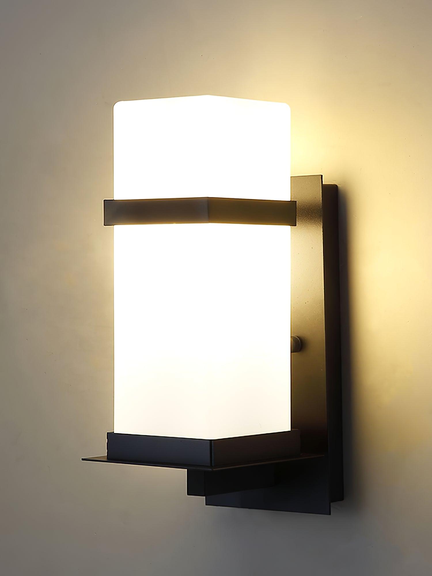 Linea Nordic Art Glass Outdoor Wall Light - Letslighting
