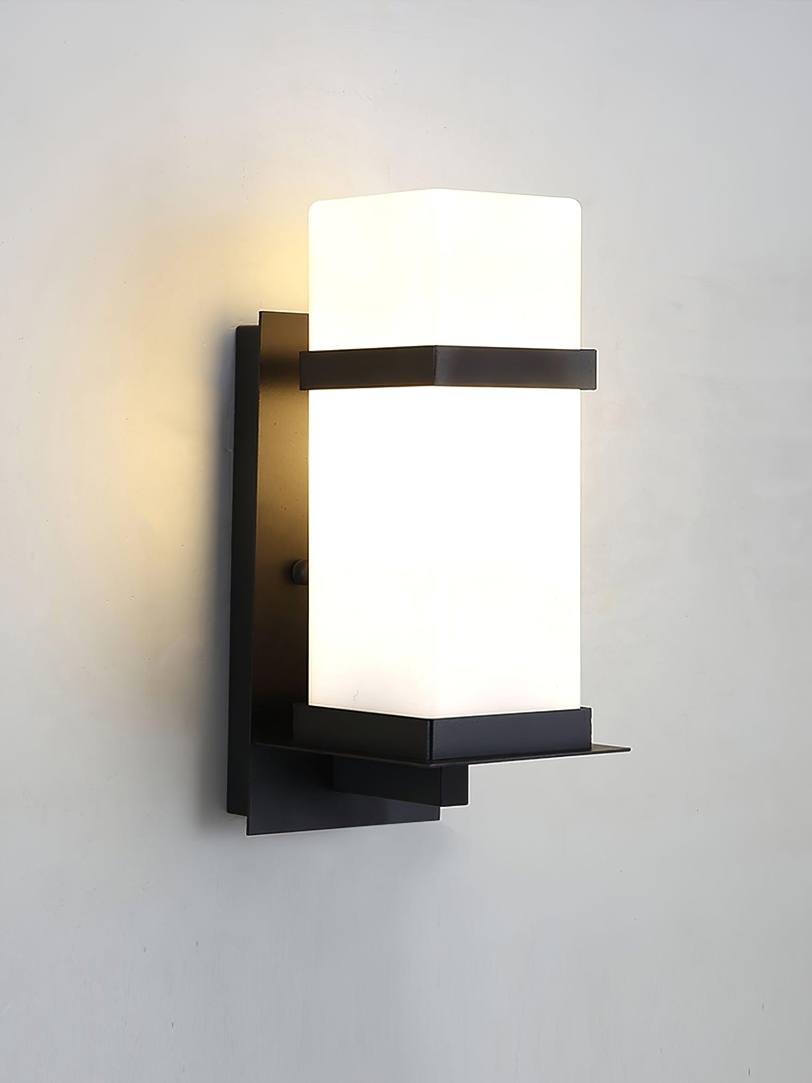 Linea Nordic Art Glass Outdoor Wall Light - Letslighting