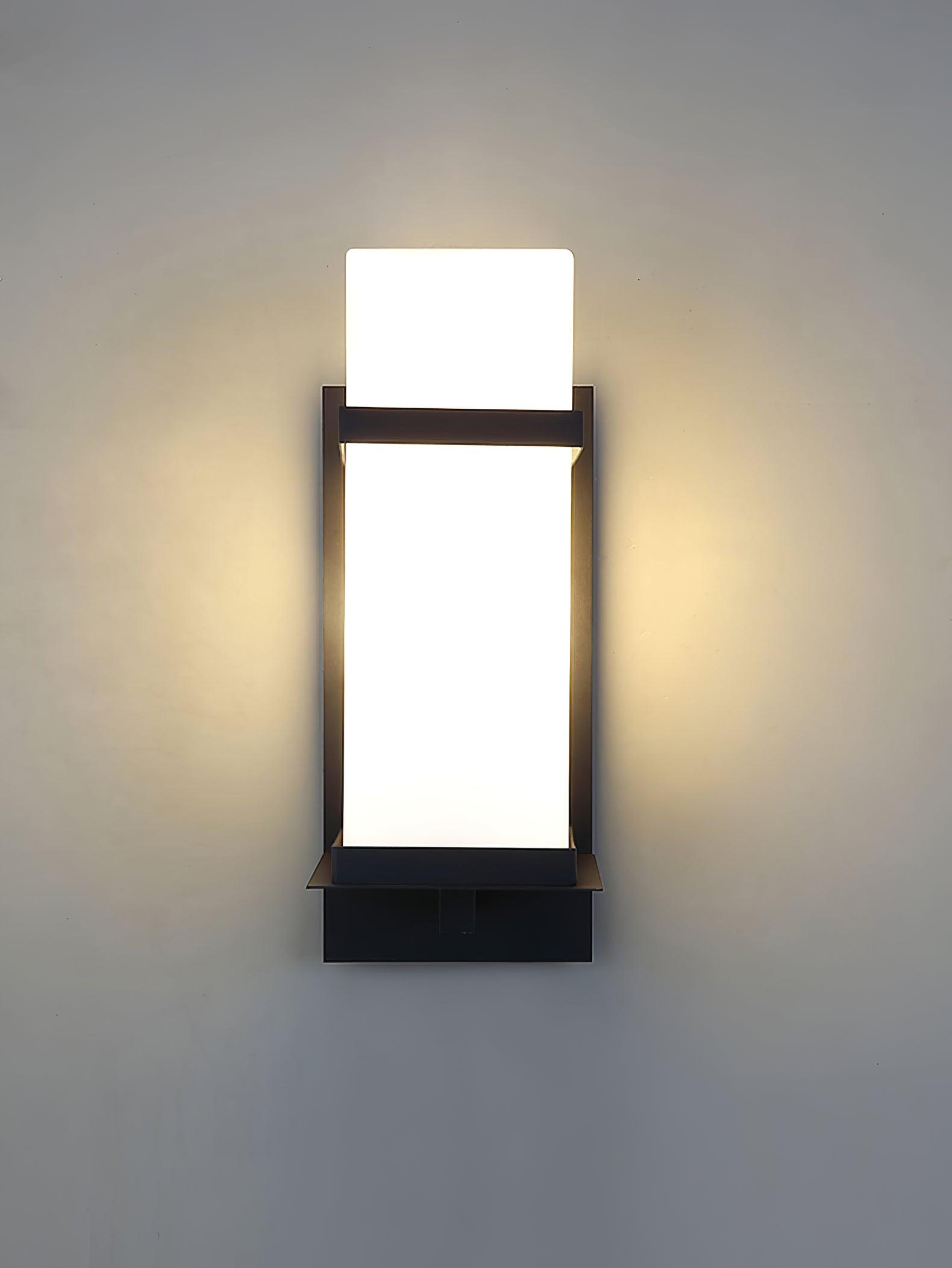 Linea Nordic Art Glass Outdoor Wall Light - Letslighting