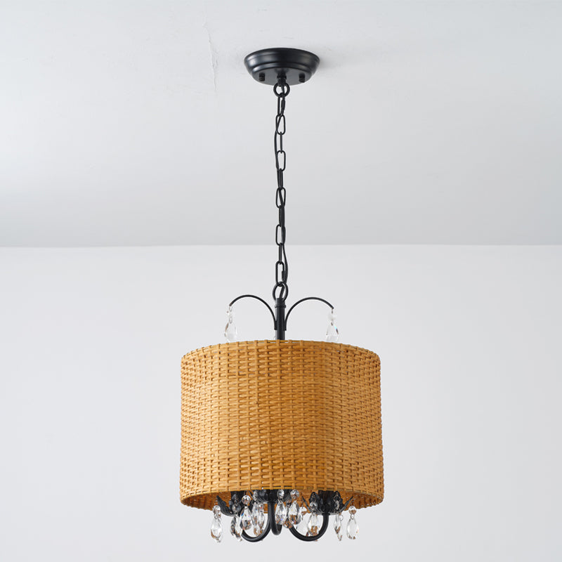 Avnoren Vintage Natural Crystal Pendant Lamp - Letslighting
