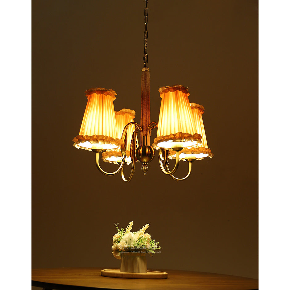 Ervaren Vintage Postmodern Luxury Fabric Chandelier - Letslighting