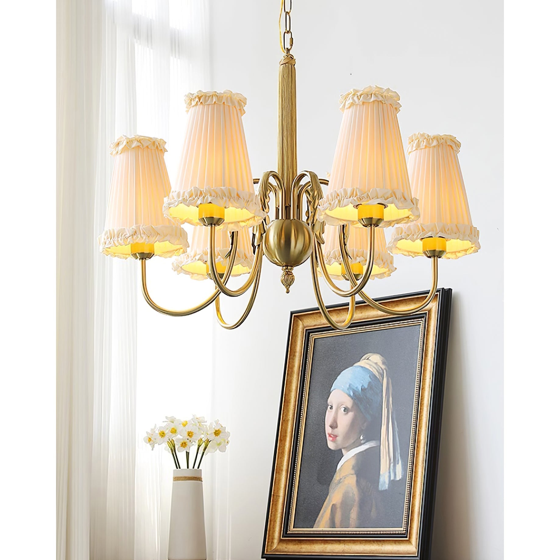 Ervaren Vintage Postmodern Luxury Fabric Chandelier - Letslighting