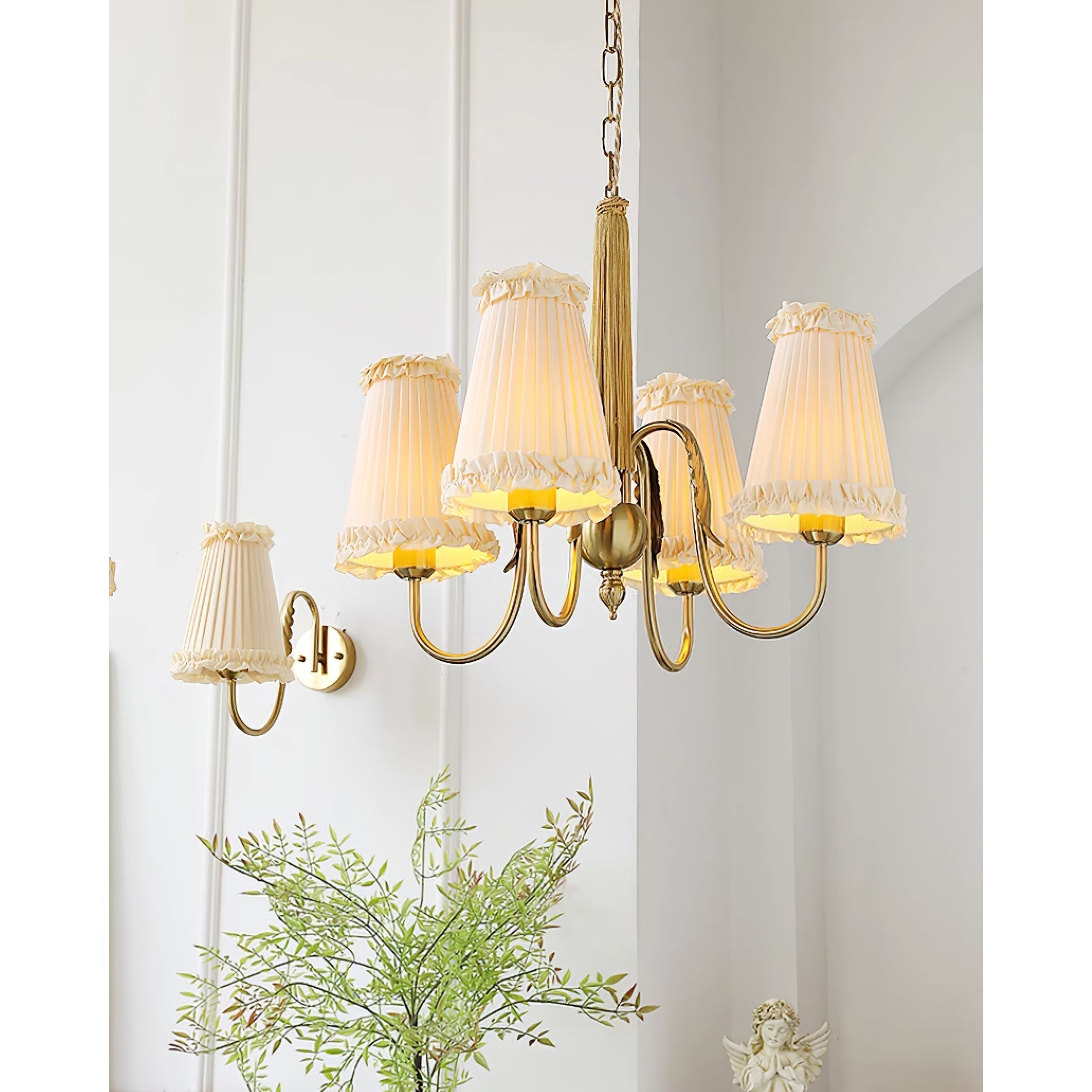Ervaren Vintage Postmodern Luxury Fabric Chandelier - Letslighting
