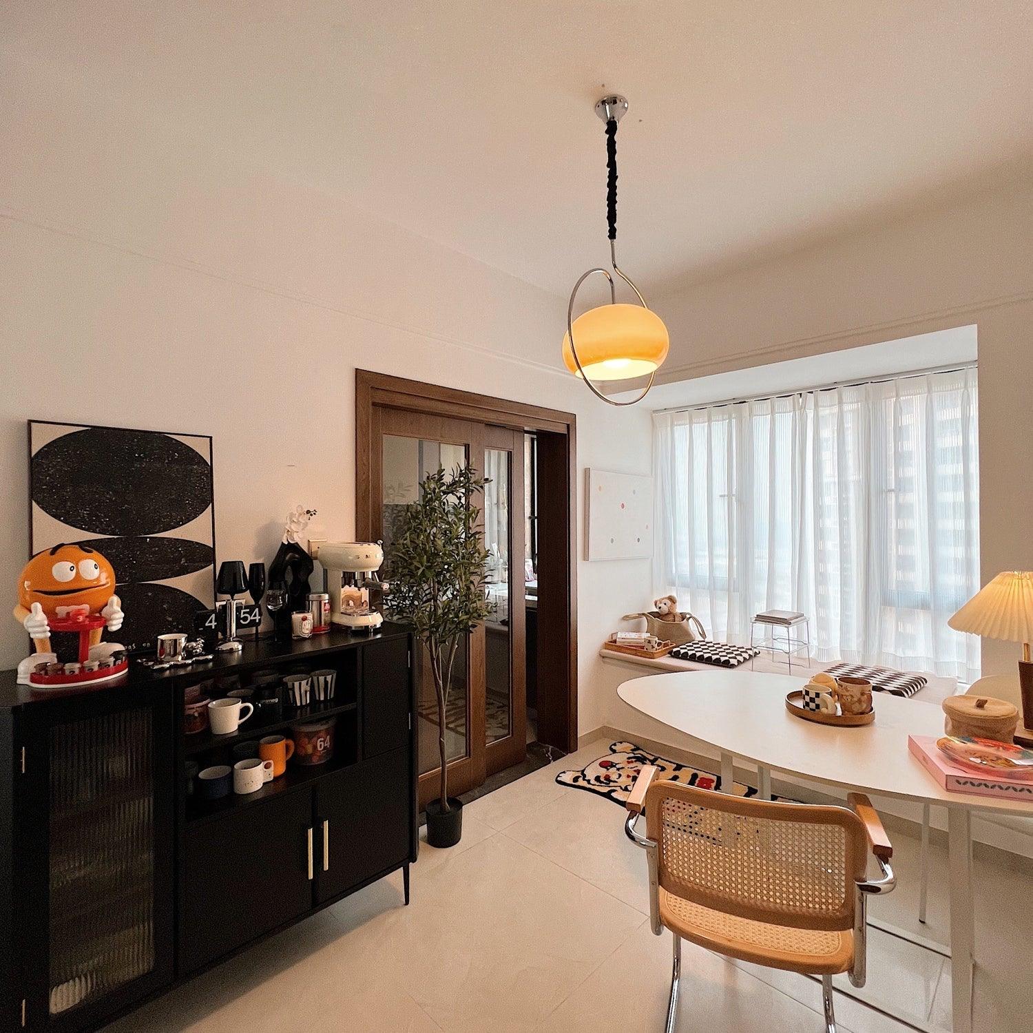 Celesticel Glass Retro Pendant Light - Letslighting