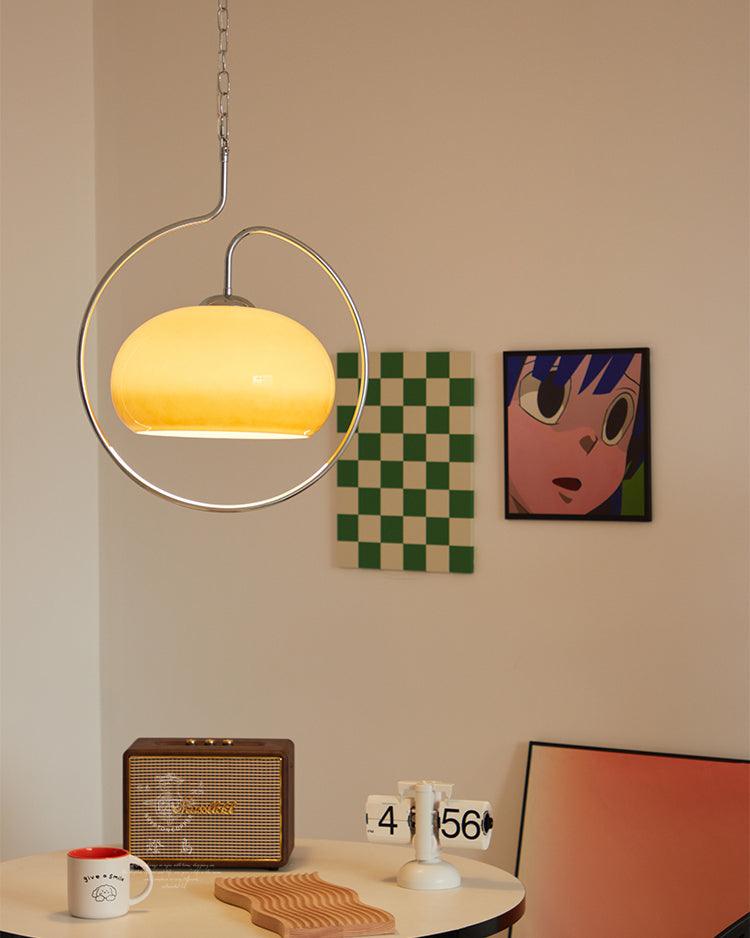Celesticel Glass Retro Pendant Light - Letslighting