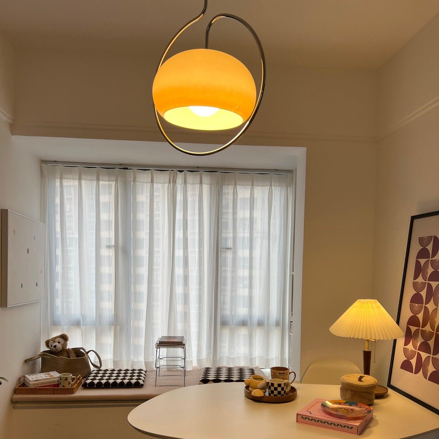 Celesticel Glass Retro Pendant Light - Letslighting