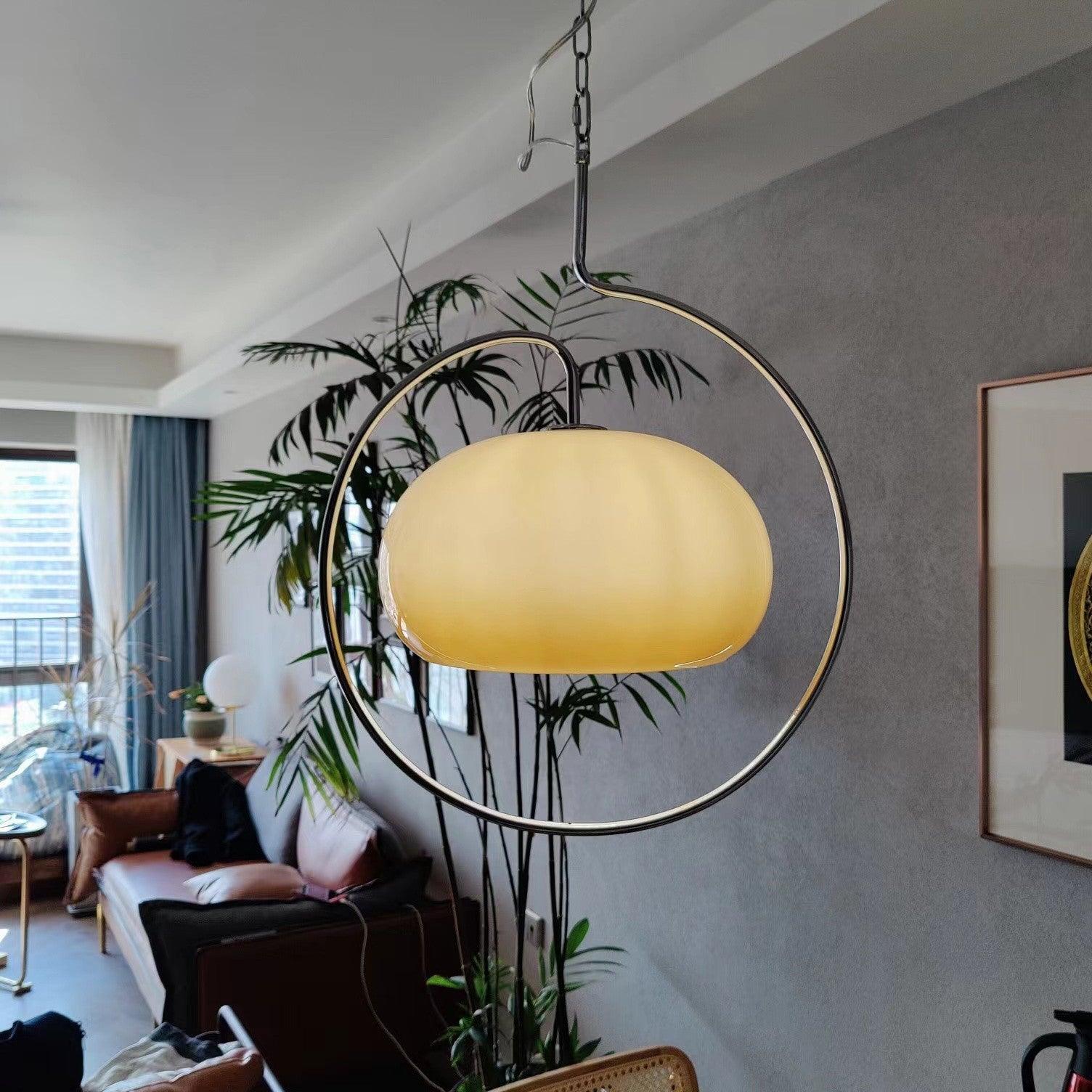 Celesticel Glass Retro Pendant Light - Letslighting