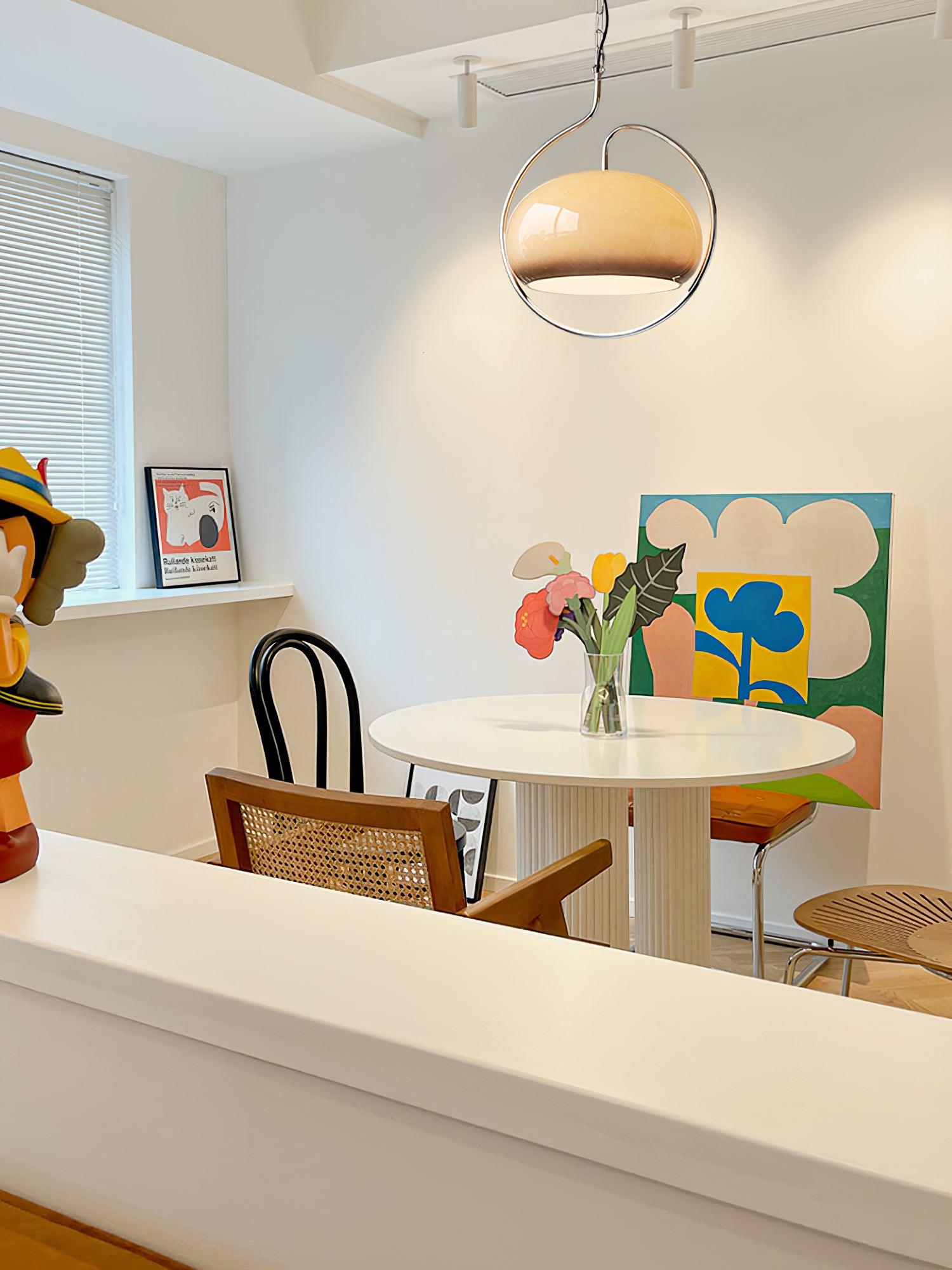 Celesticel Glass Retro Pendant Light - Letslighting