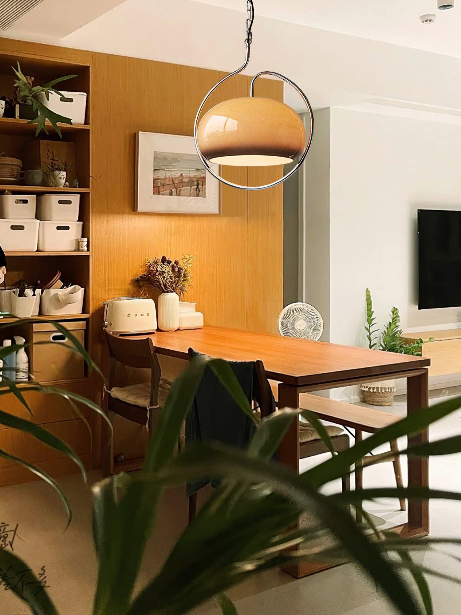 Celesticel Glass Retro Pendant Light - Letslighting