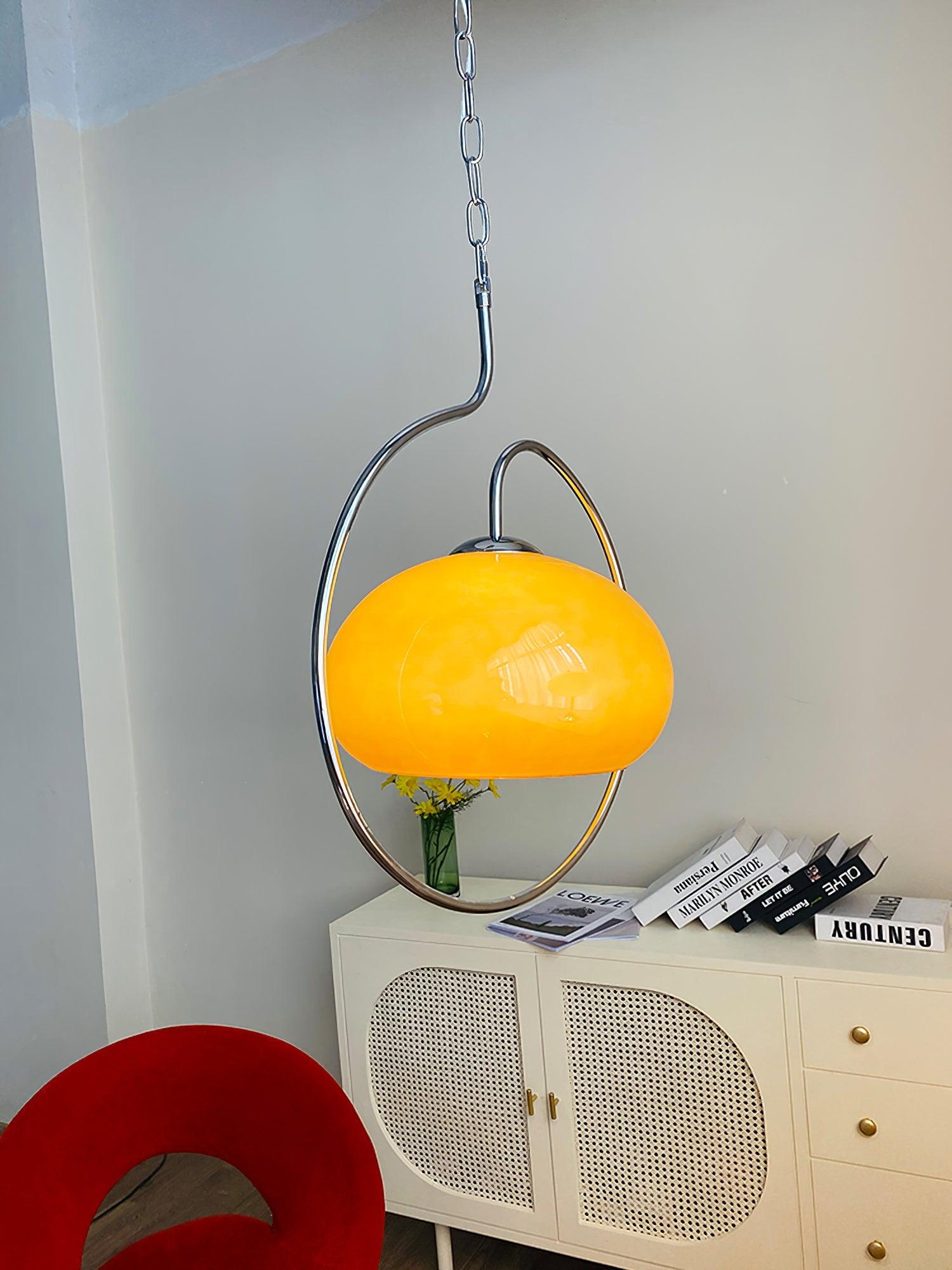 Celesticel Glass Retro Pendant Light - Letslighting