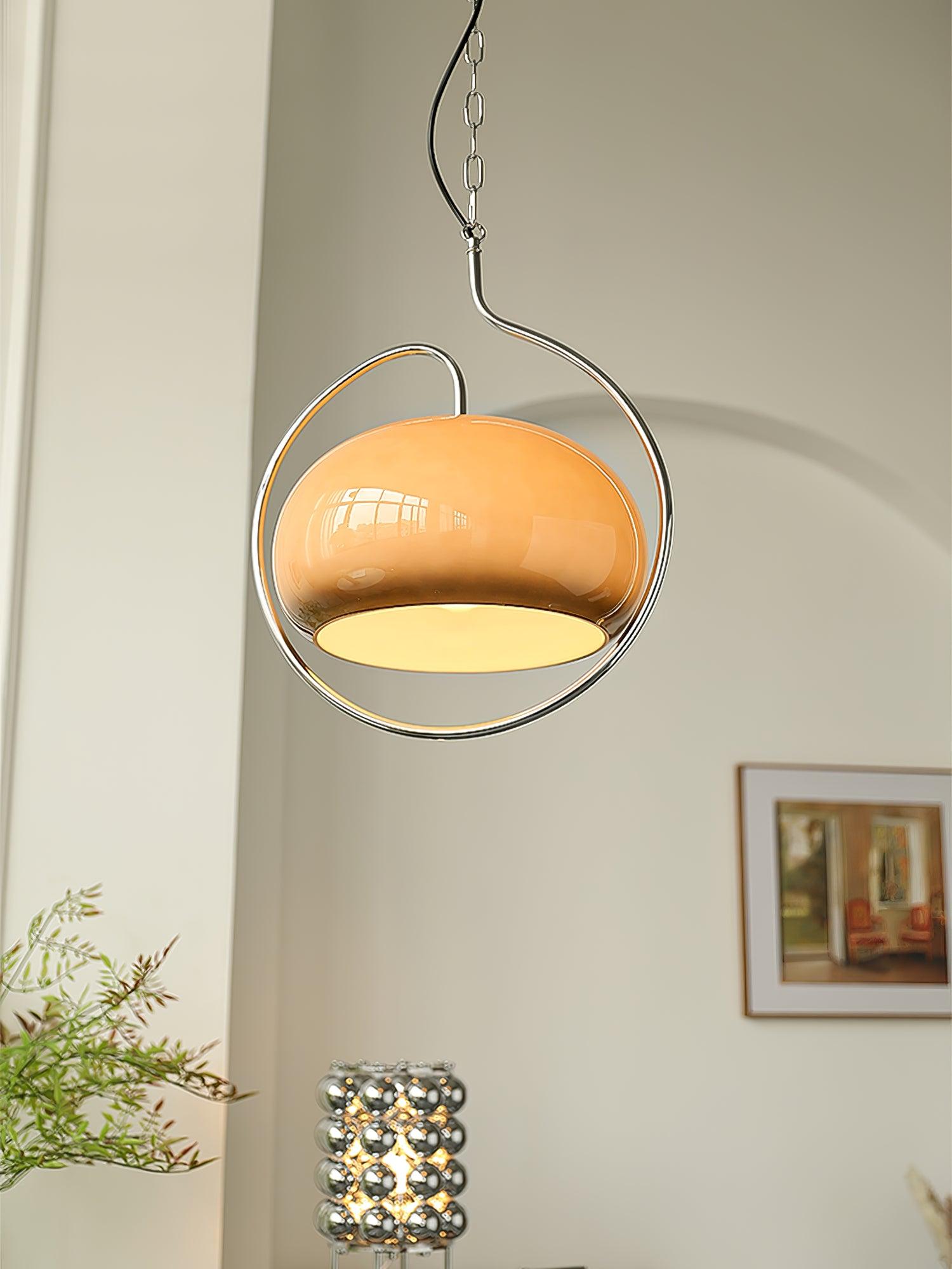 Celesticel Glass Retro Pendant Light - Letslighting
