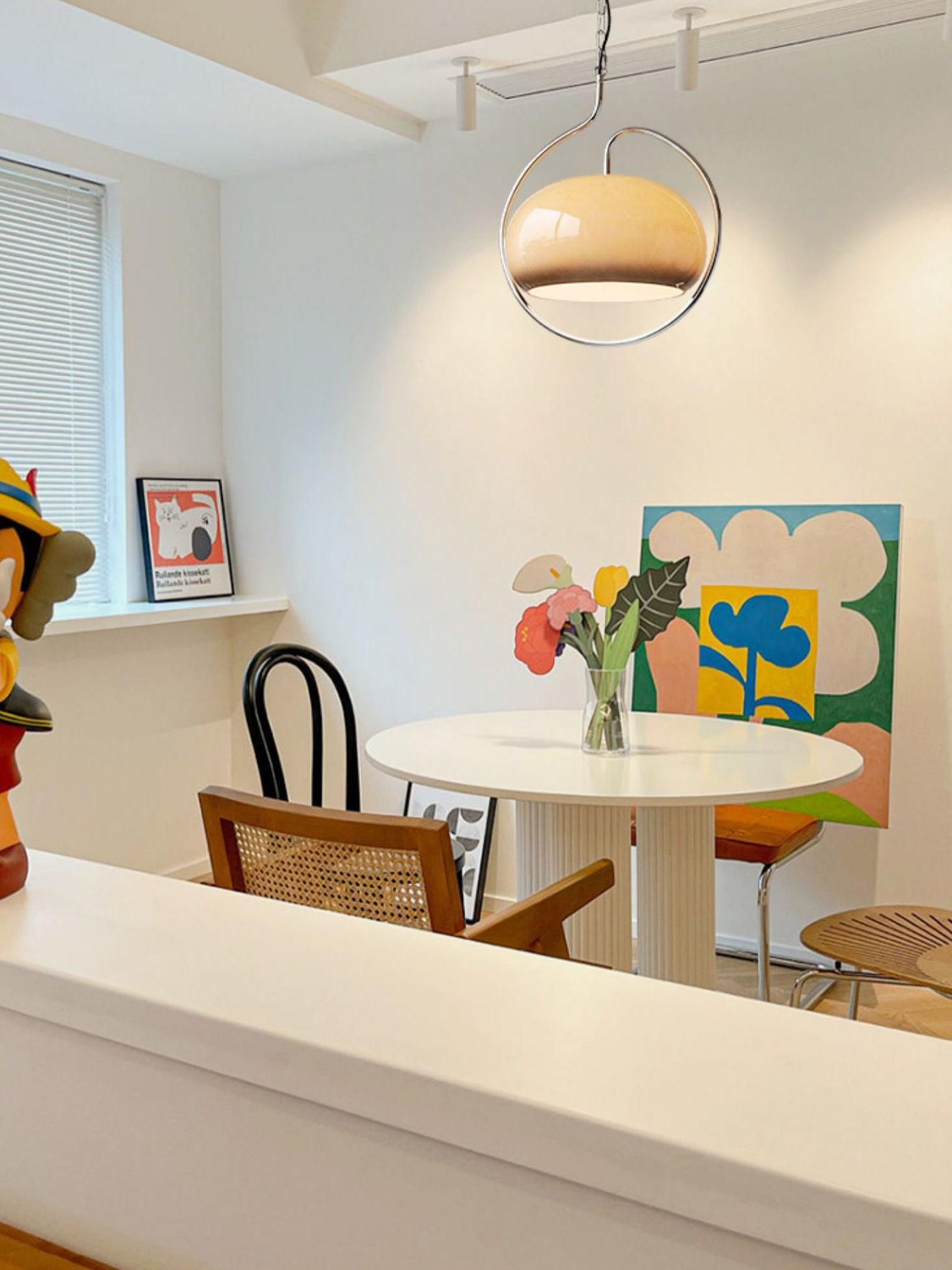 Celesticel Glass Retro Pendant Light - Letslighting