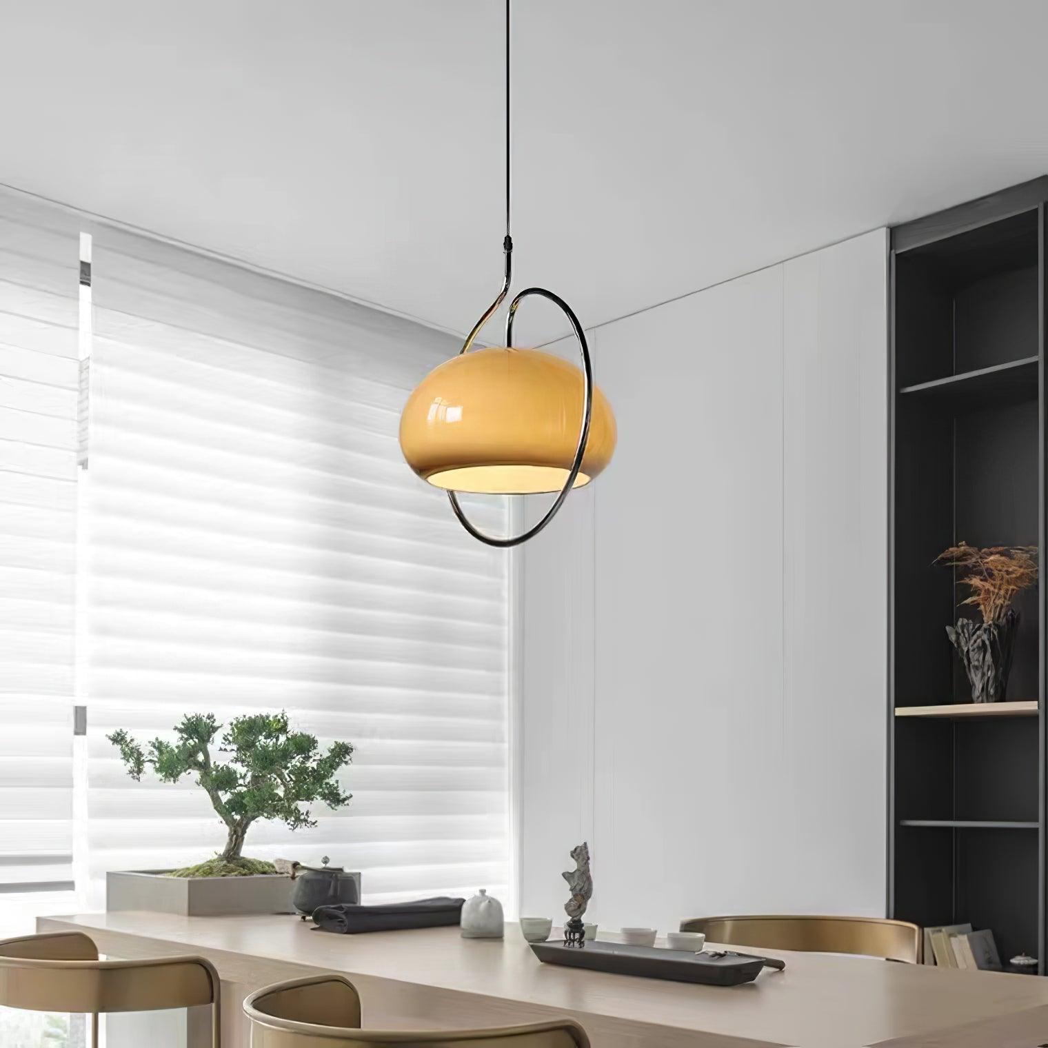 Celesticel Glass Retro Pendant Light - Letslighting