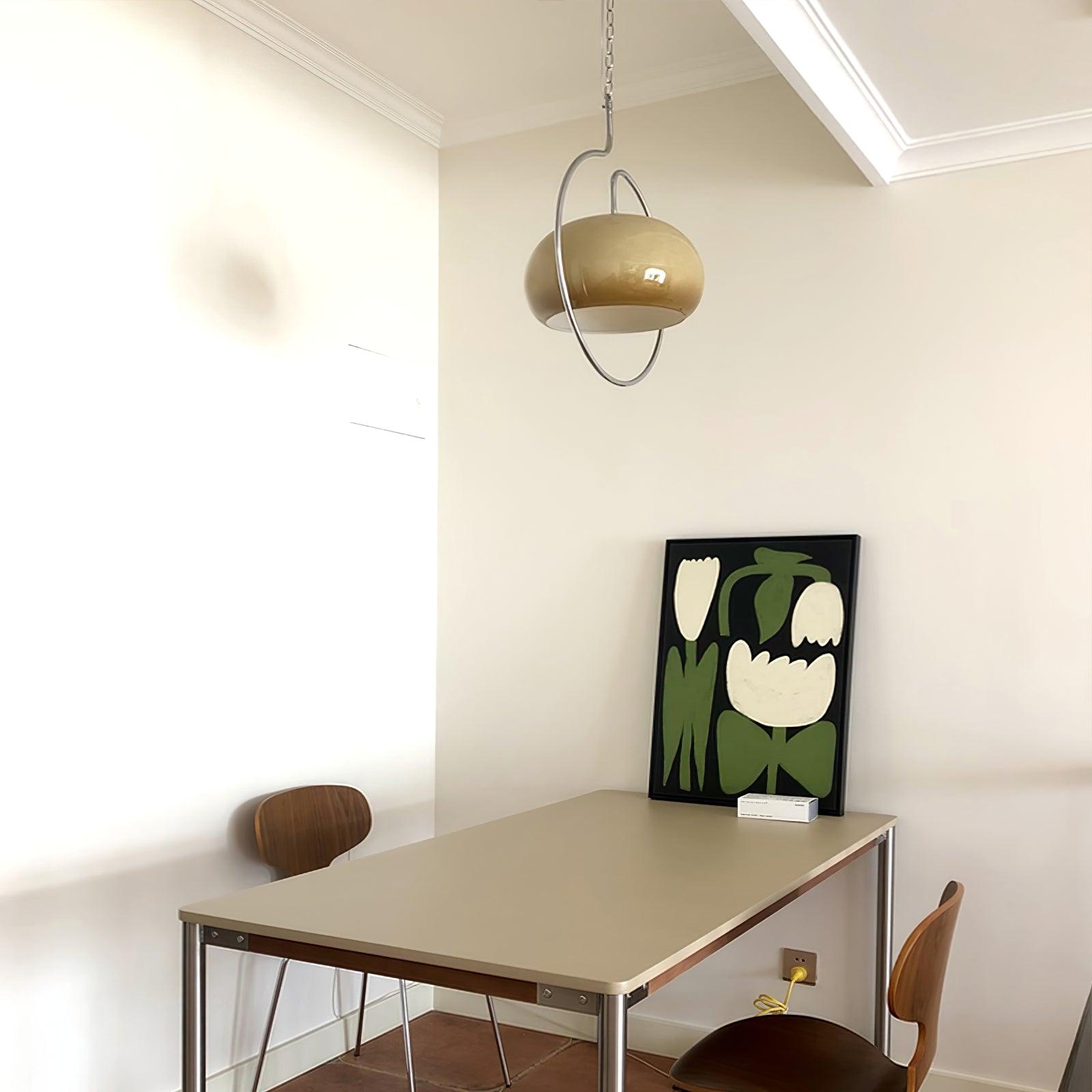 Celesticel Glass Retro Pendant Light - Letslighting