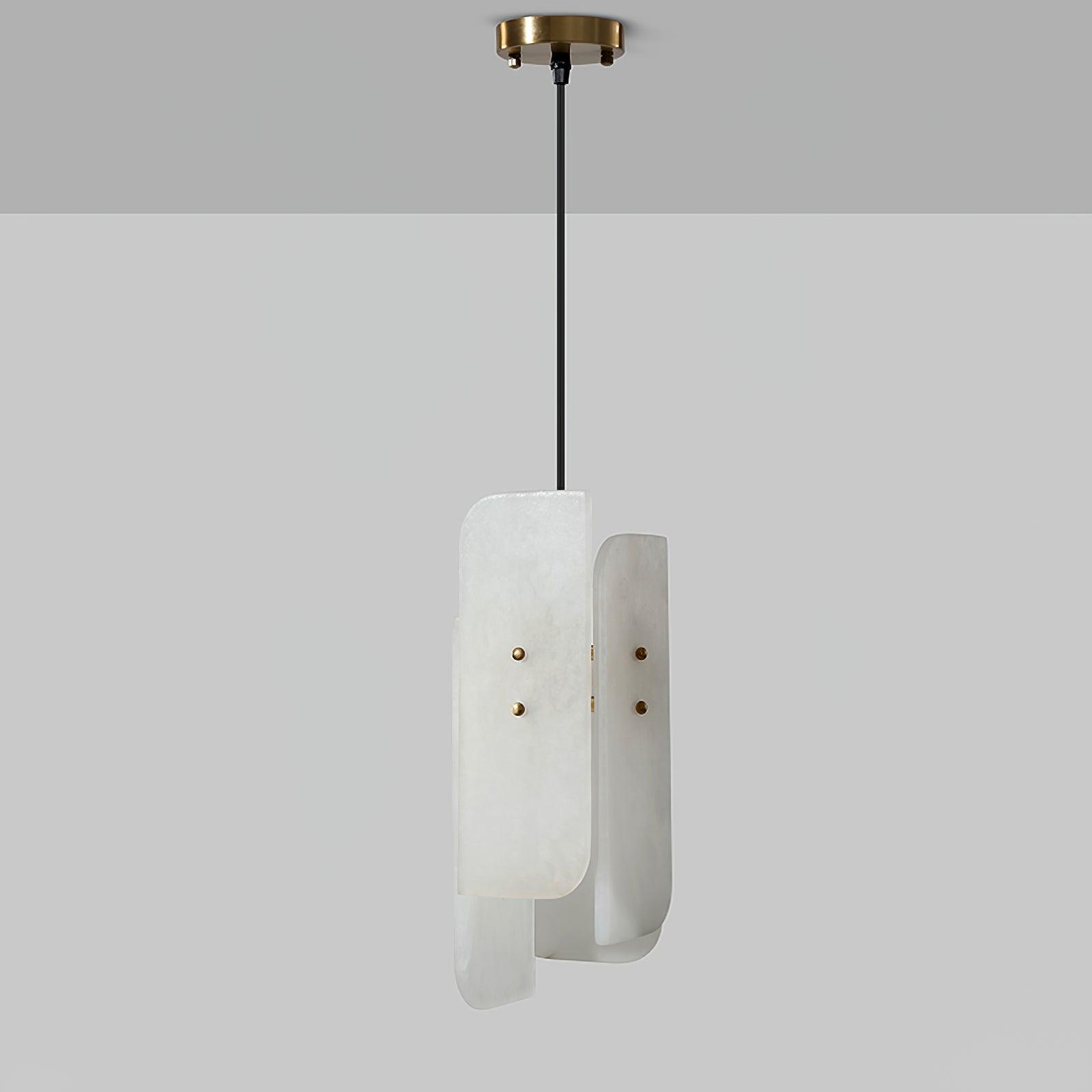 Vicarus Layered Alabaster Pendant Light - Letslighting