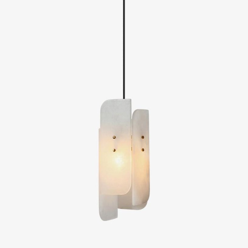 Vicarus Layered Alabaster Pendant Light - Letslighting