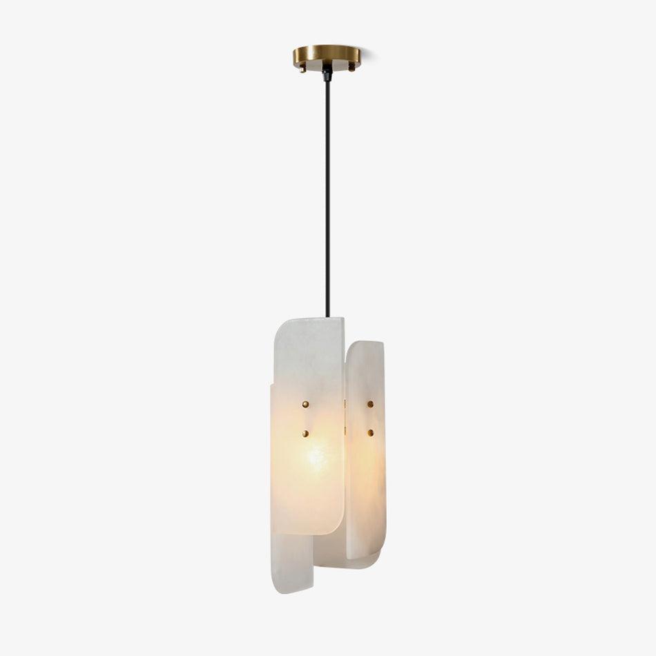 Vicarus Layered Alabaster Pendant Light - Letslighting