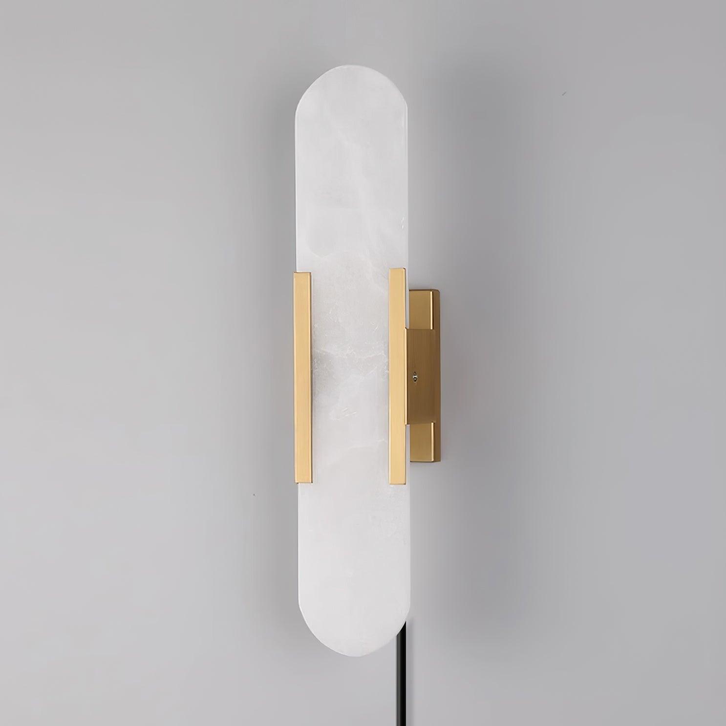 Corvina Oblong Alabaster Wall Light - Letslighting