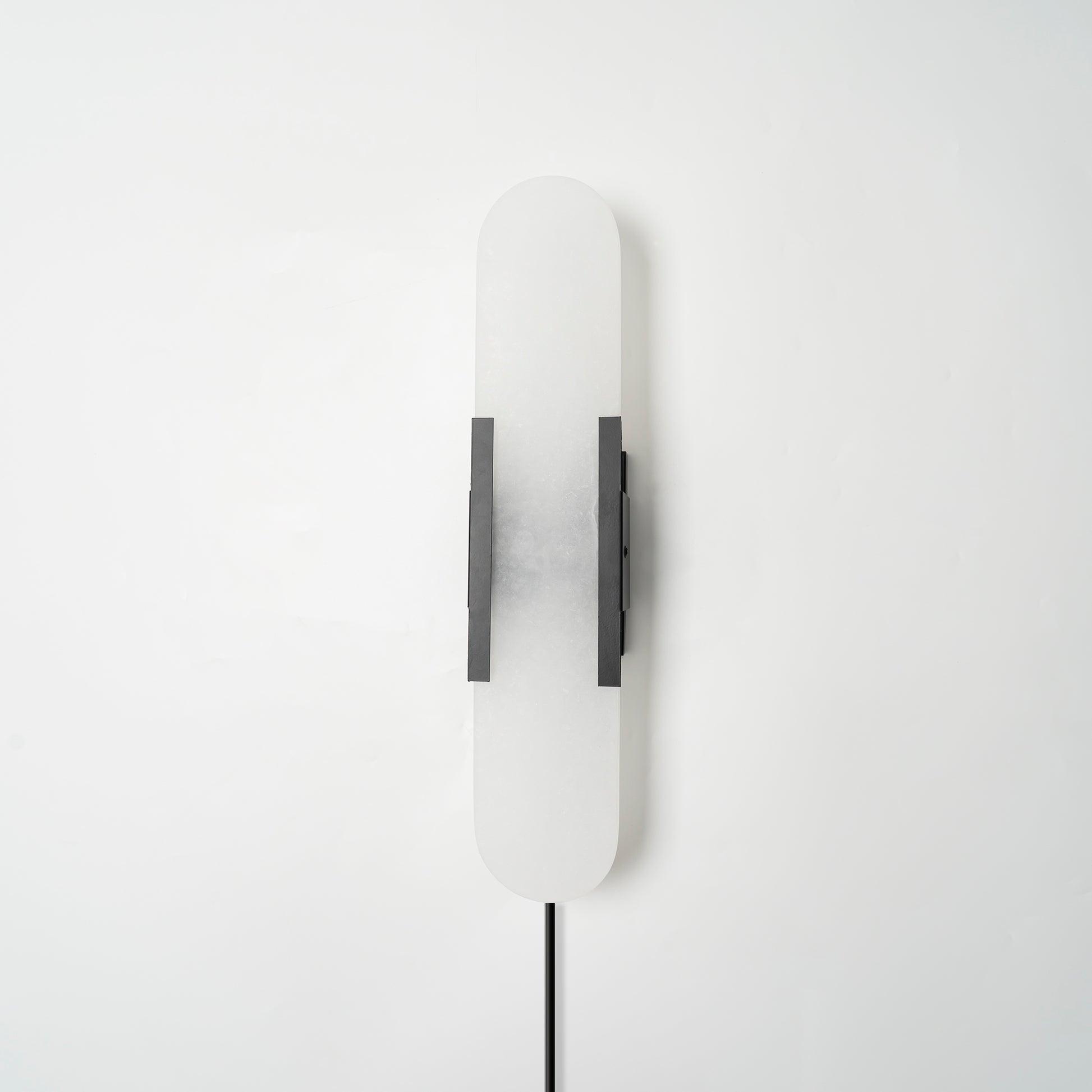 Corvina Oblong Alabaster Wall Light - Letslighting