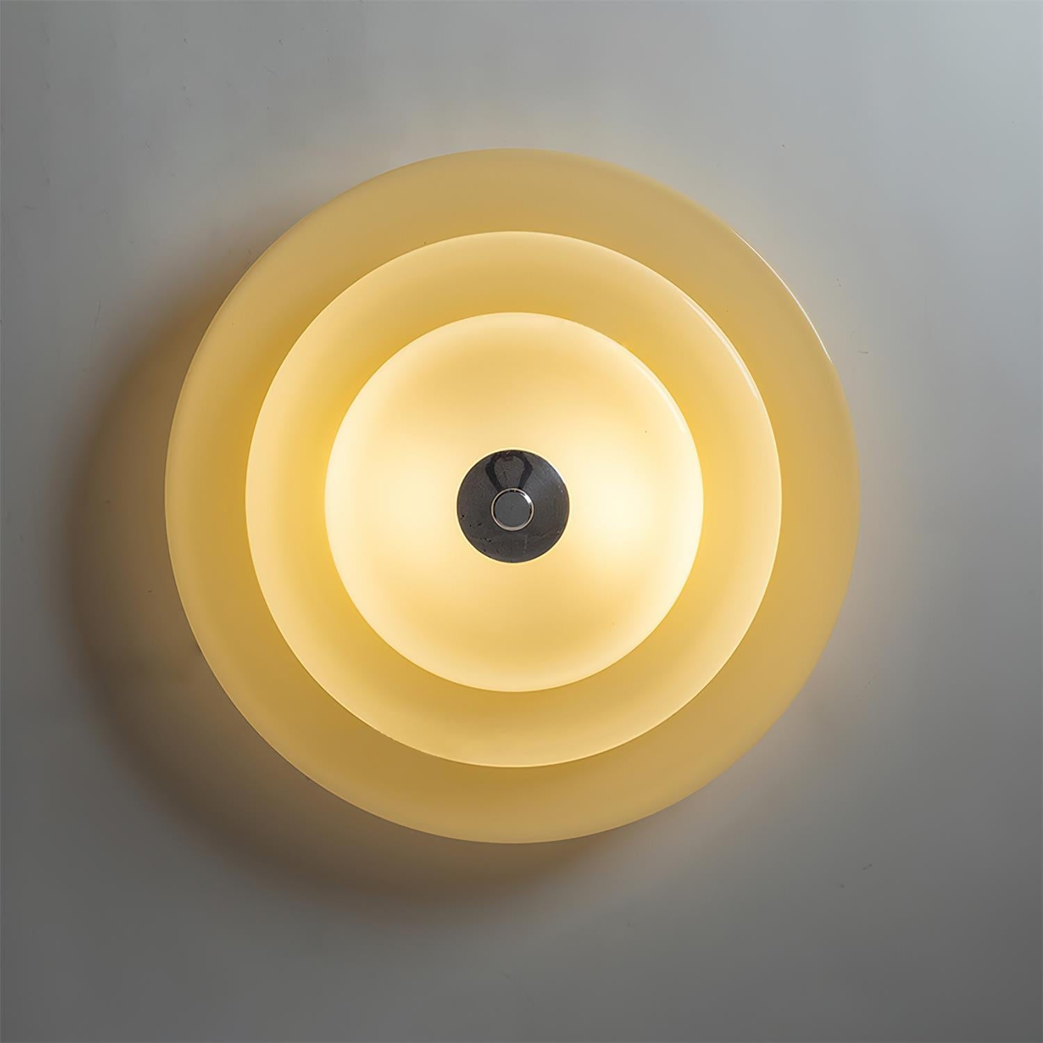 Mellow Ceiling Lamp with Tiered Ripple Form - Letslighting
