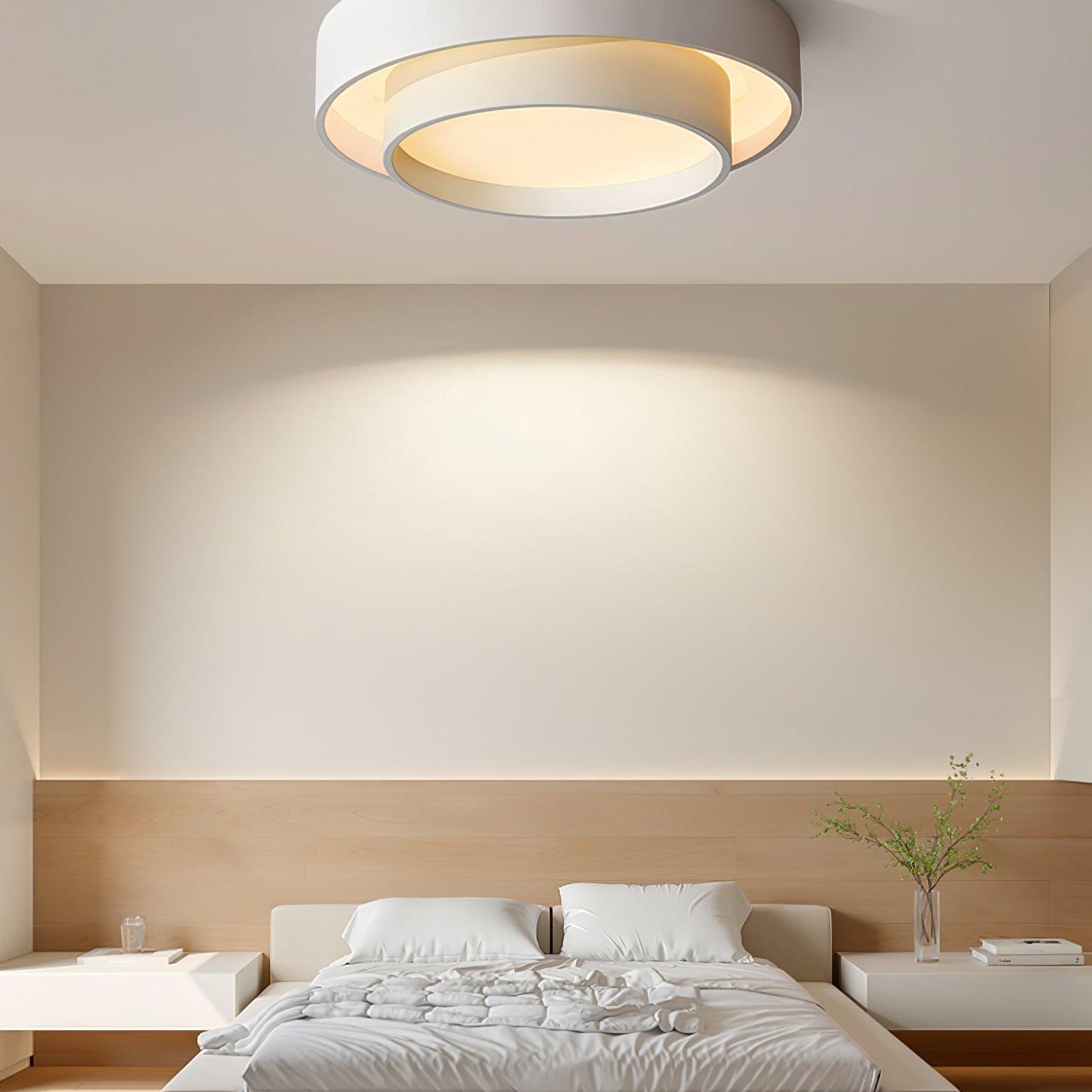 Lustra Ceiling Light Double Layers Modern Cylinder - Letslighting