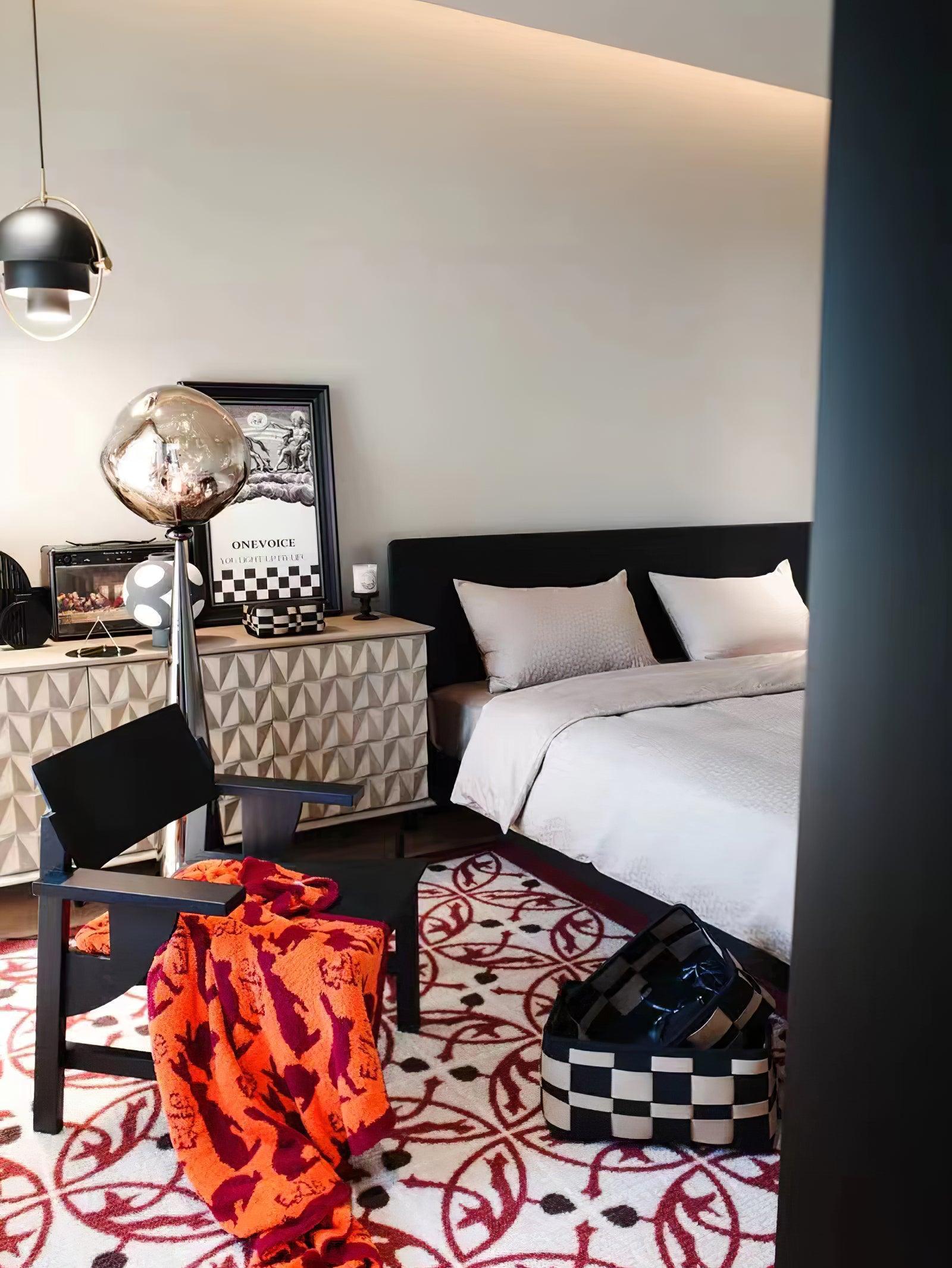 Vortexe Gray Contemporary Floor Lamp - Letslighting