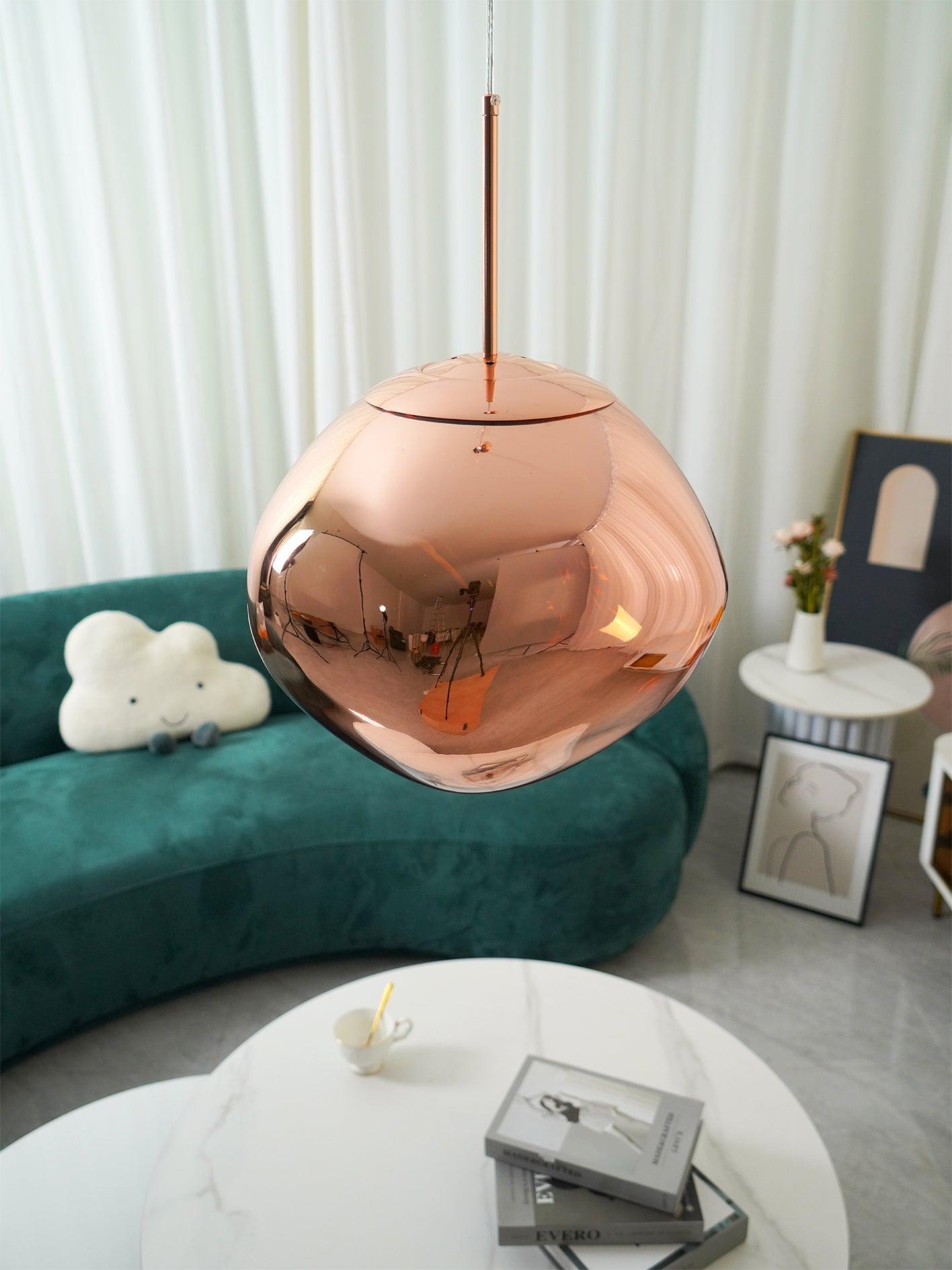 Solara Pendant Lamp Blown Glass Irregular Cluster Sculptural - Letslighting