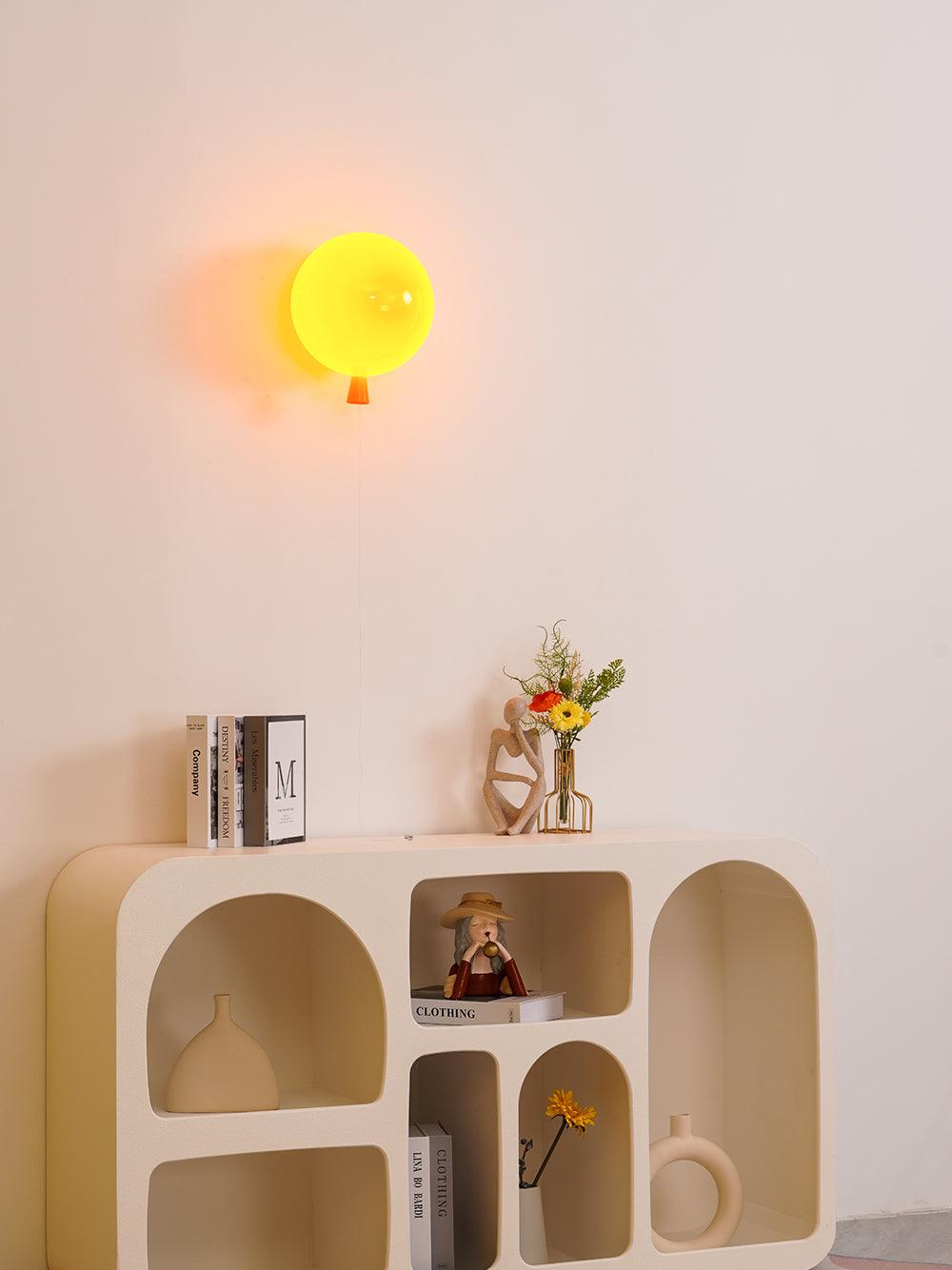Cheerful Balloon Dream Plastic Wall Light - Letslighting
