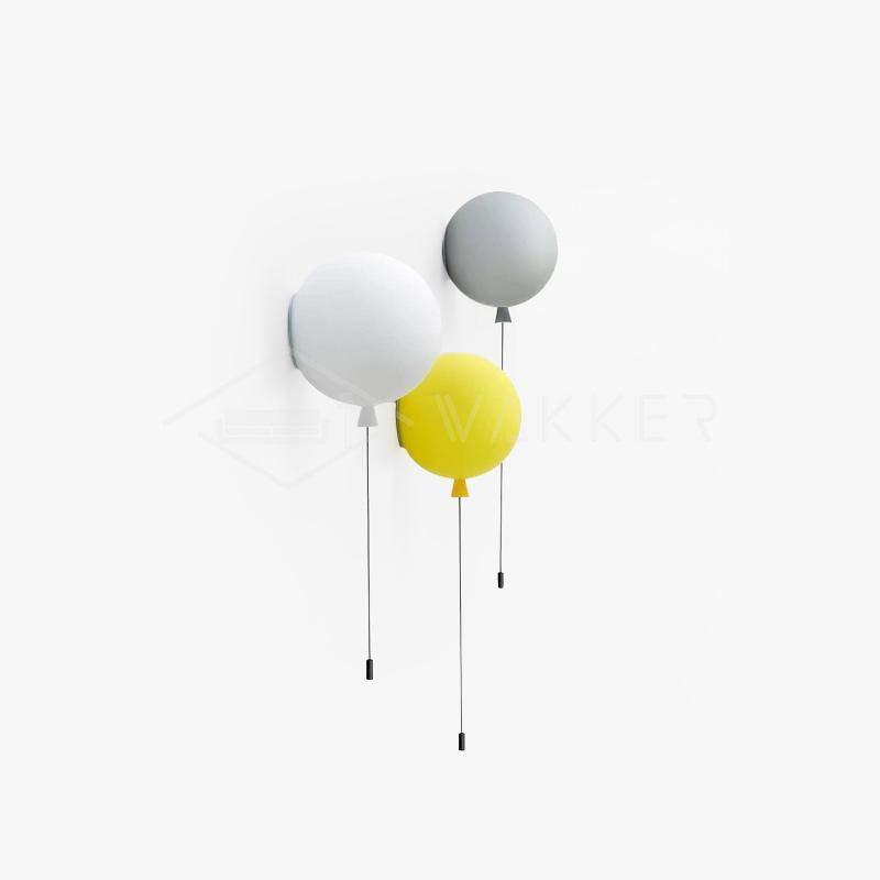Cheerful Balloon Dream Plastic Wall Light - Letslighting