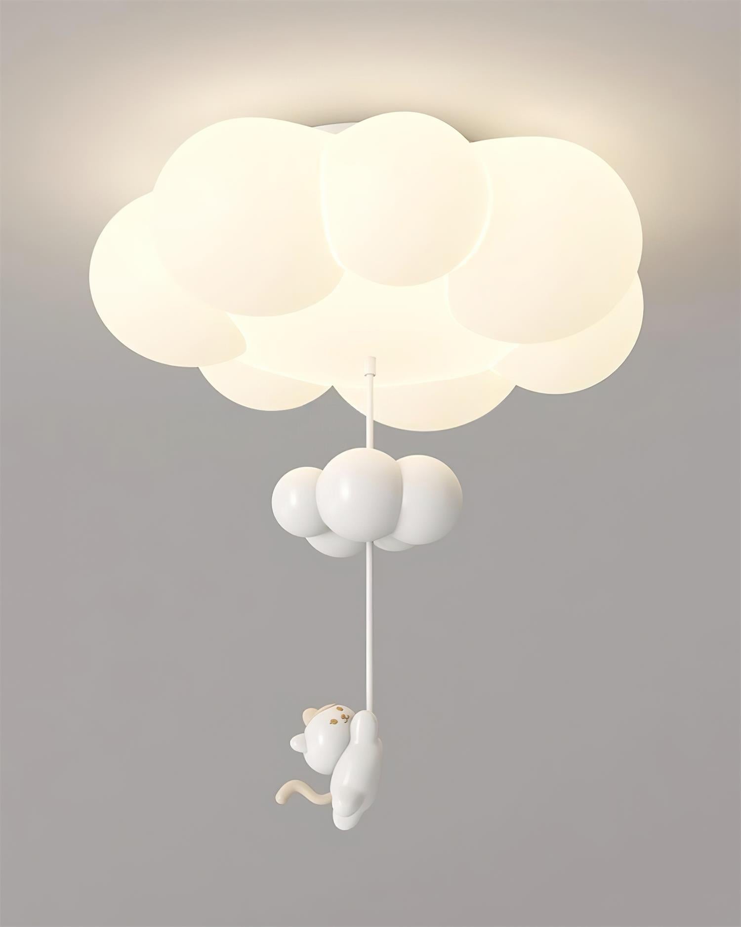 Meowdream Whimsical Cloud Ceiling Lamp - Letslighting