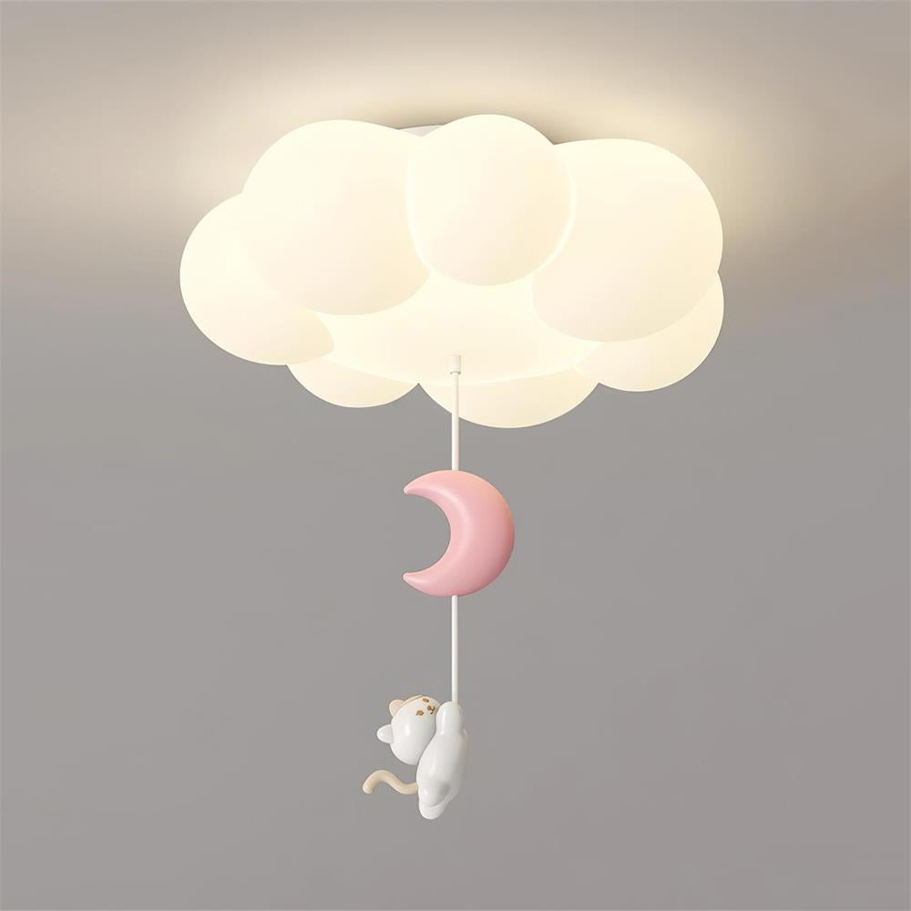 Meowdream Whimsical Cloud Ceiling Lamp - Letslighting