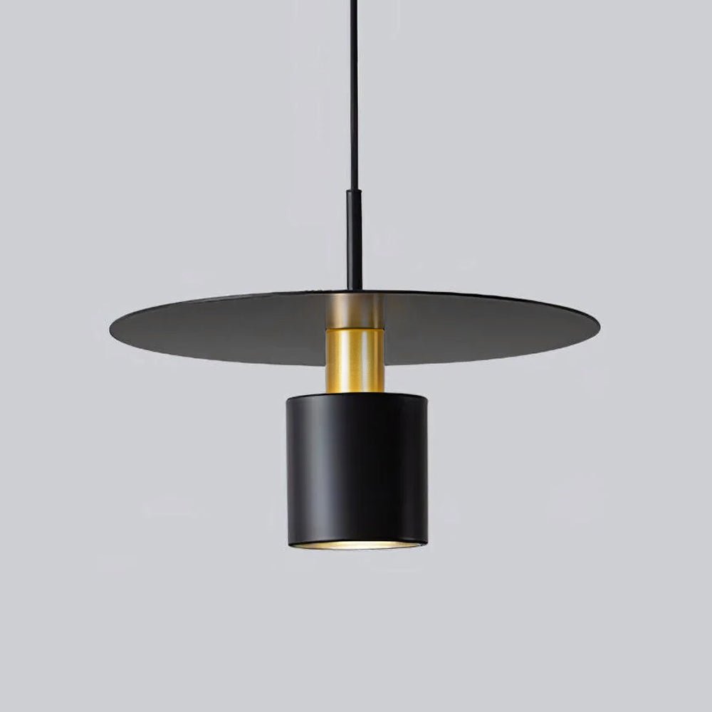 Solara Pendant Lamp Cylinder Disc Industrial - Letslighting