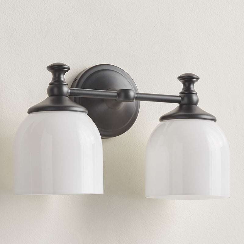 Lumen Modern Minimalist Short Arm Chrome Glass Sconce Wall Lamp - Letslighting