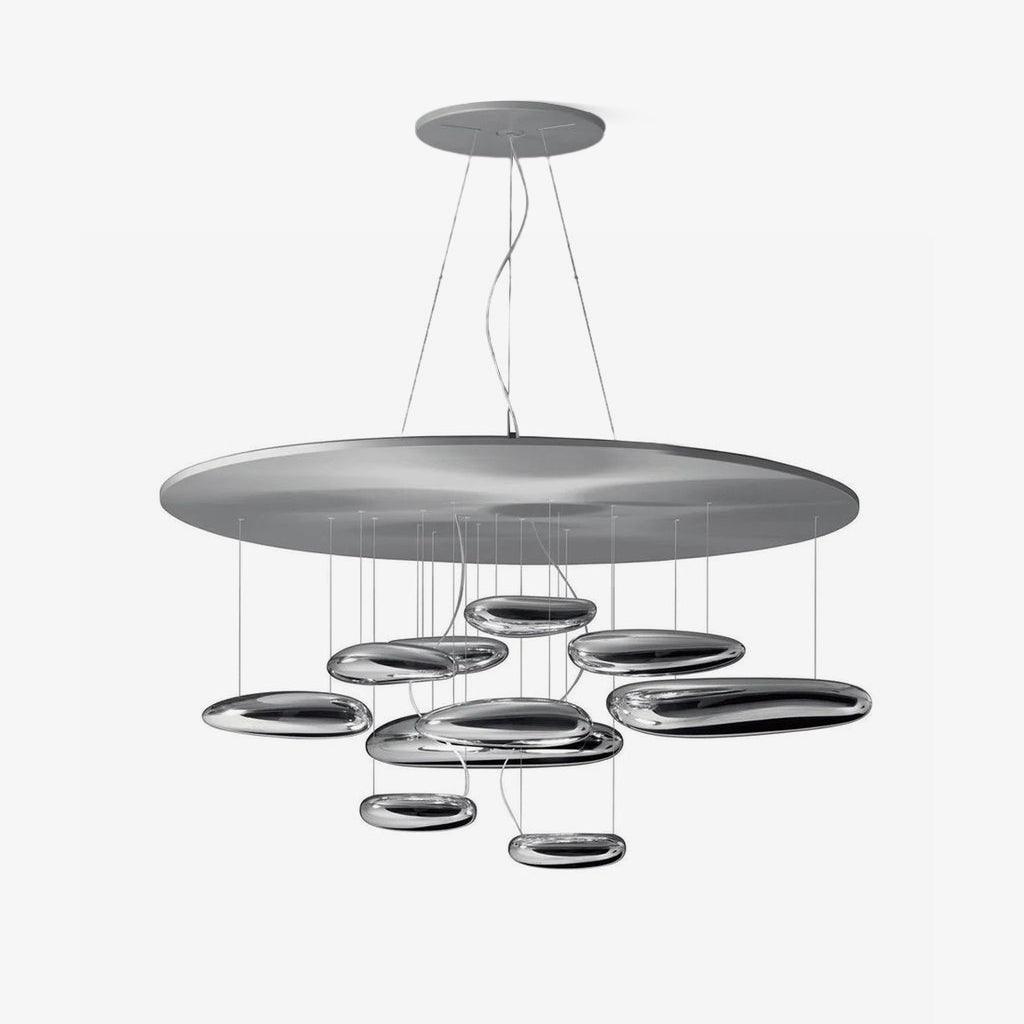 Lustra Chandelier Aluminum Sculptural - Letslighting