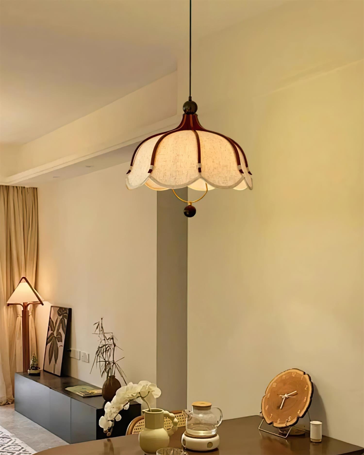 Feyno Vintage Fabric Pendant Lamp - Letslighting