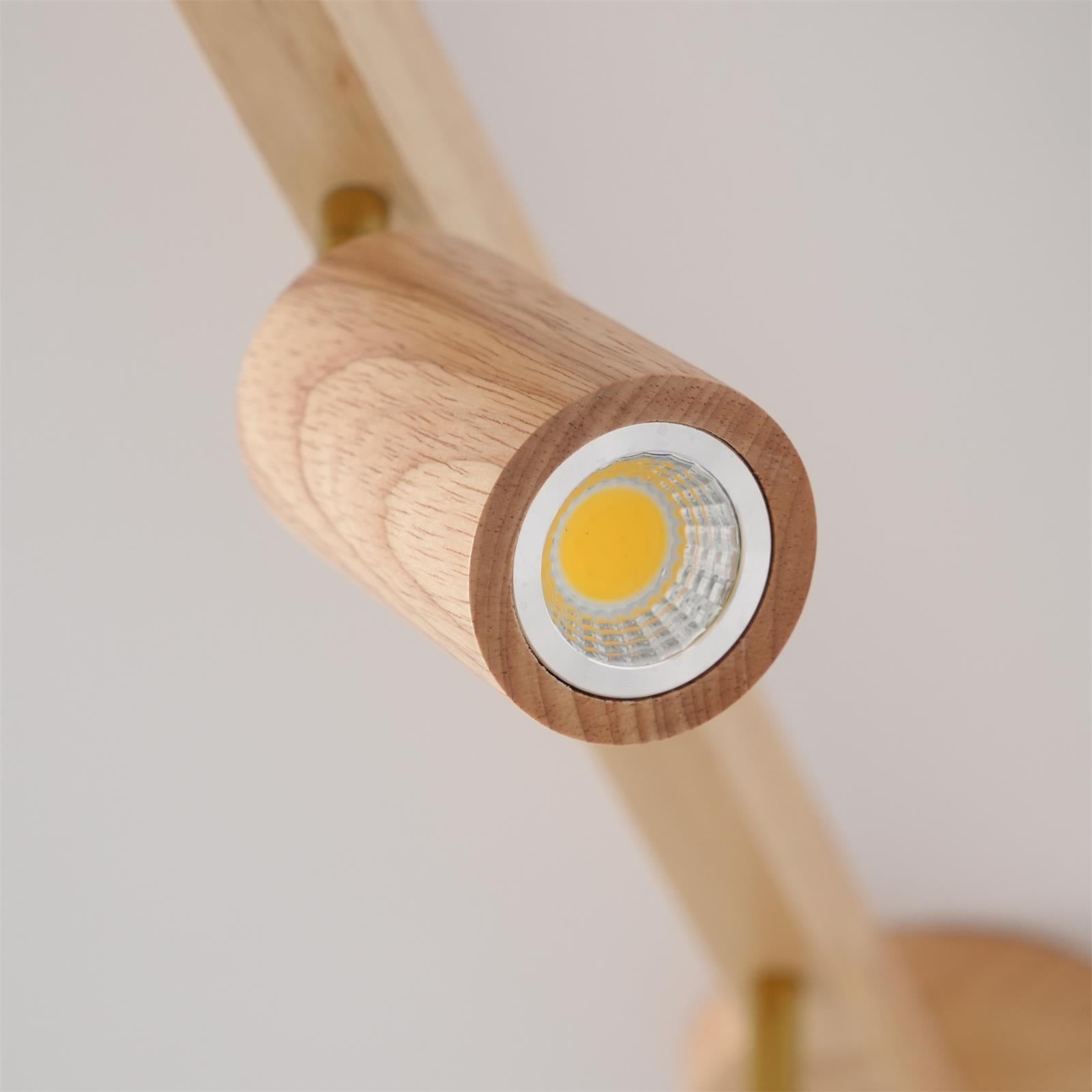 Aim Classical Wood Track Lighting Spotlight - Letslighting