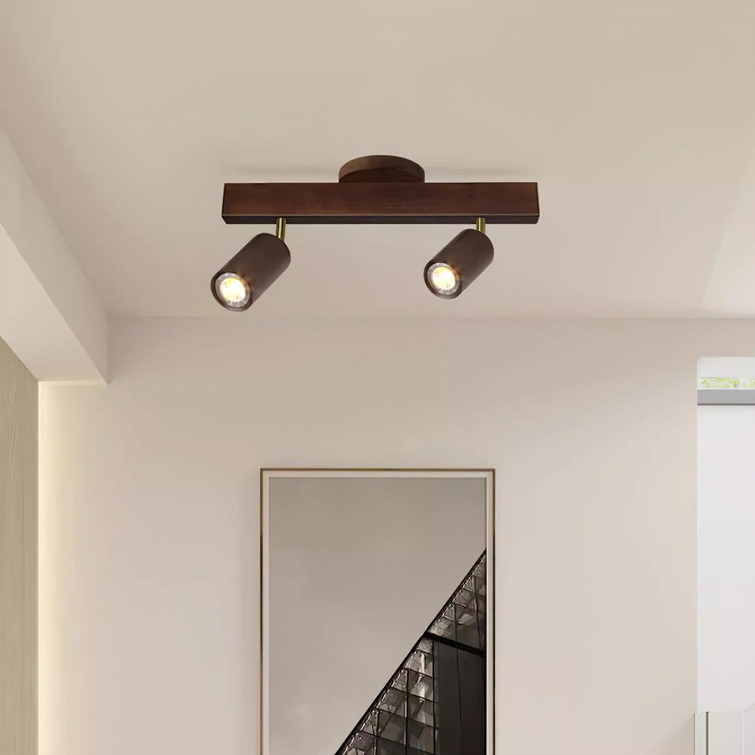 Aim Classical Wood Track Lighting Spotlight - Letslighting