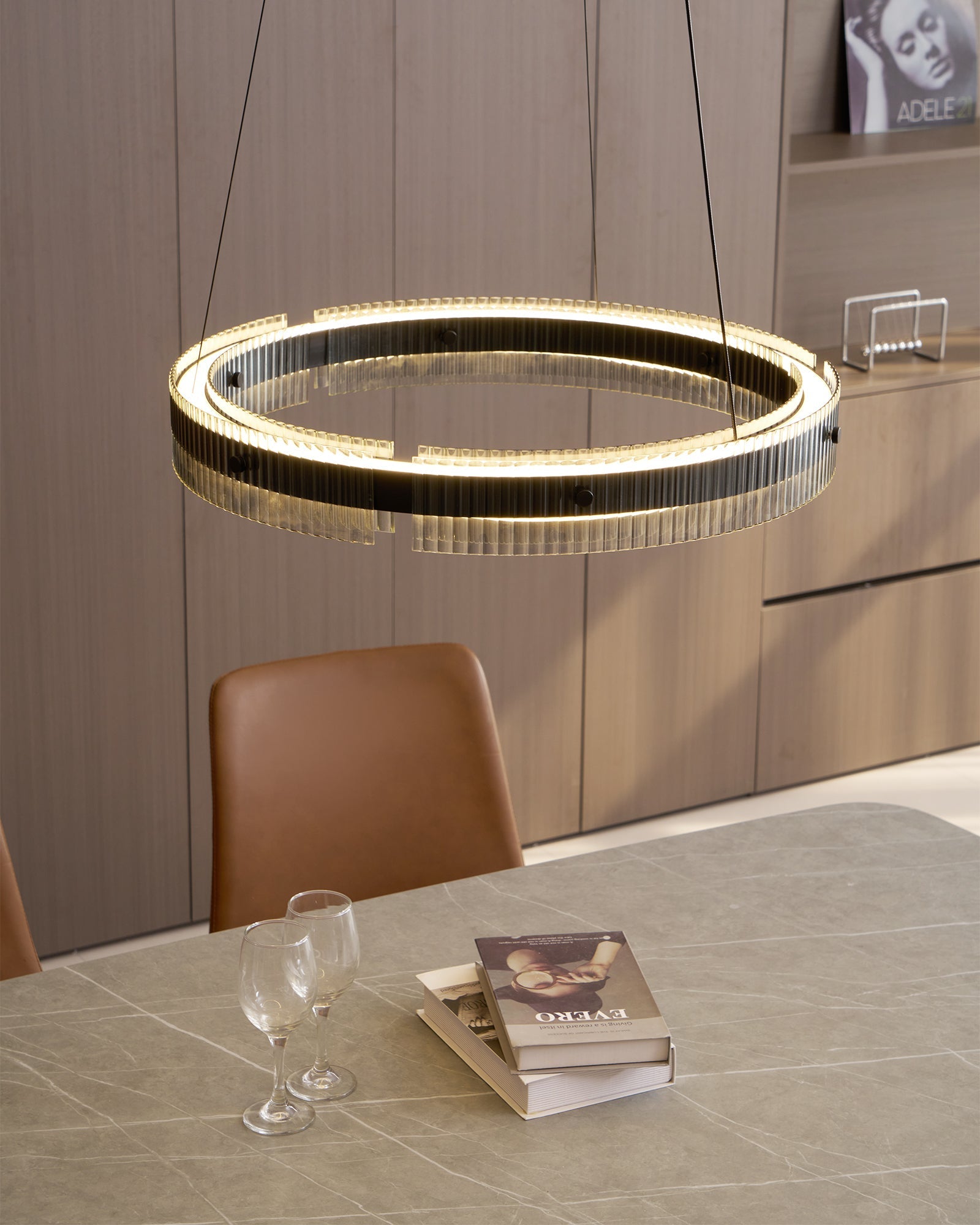 Lustra Chandelier Ring Minimalist LED - Letslighting