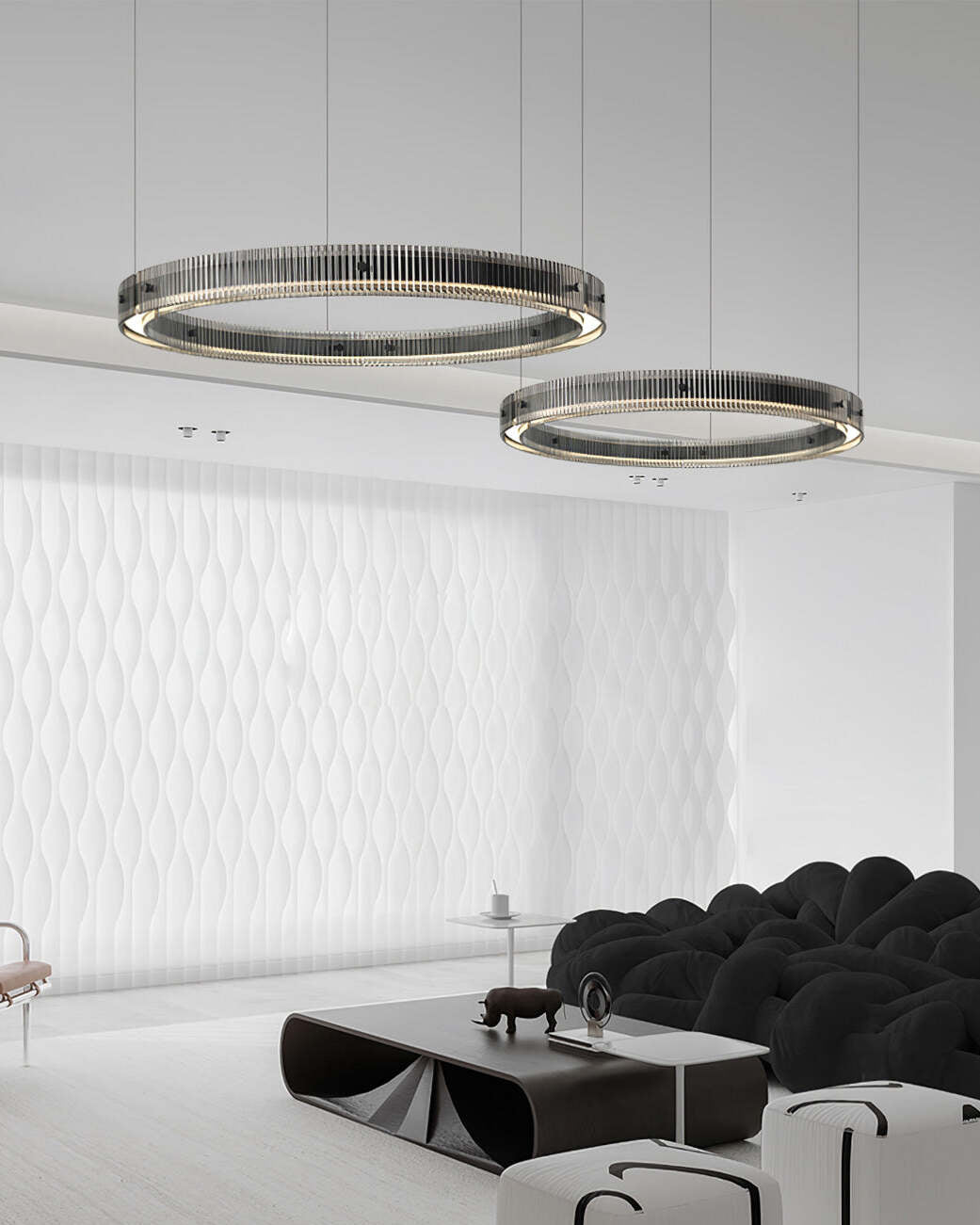 Lustra Chandelier Ring Minimalist LED - Letslighting