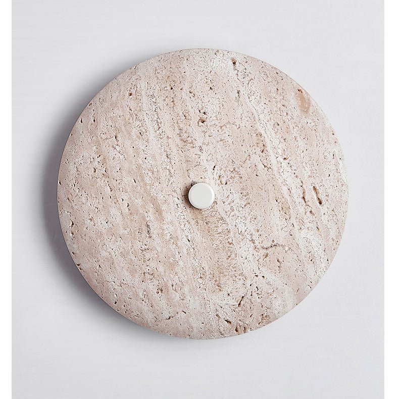 Mesa Minimalist Travertine Wall Light