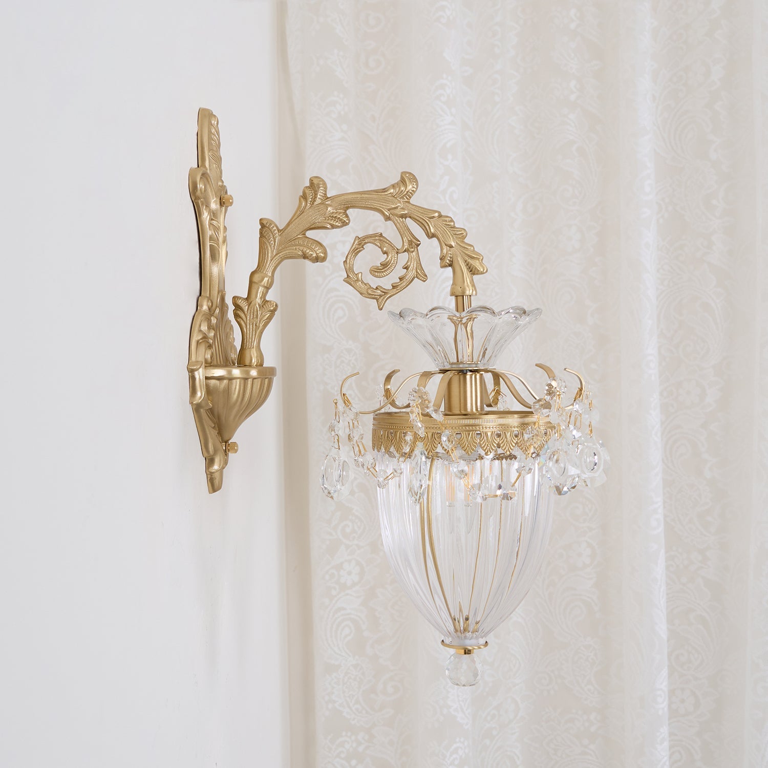Elosia Gold Double Wall Lamp - Letslighting