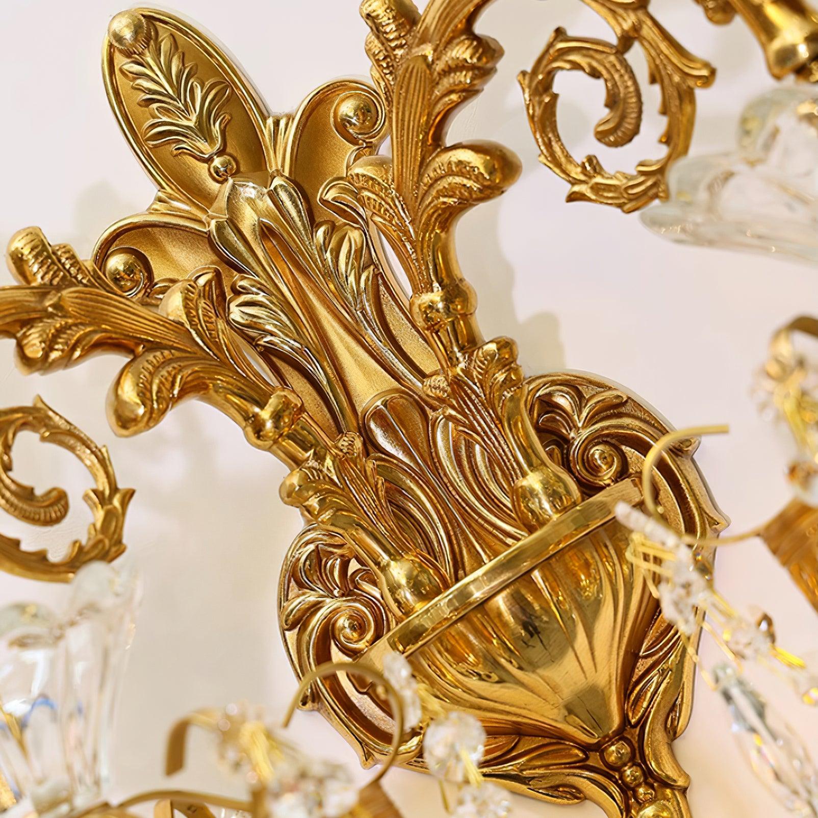 Elosia Gold Double Wall Lamp - Letslighting